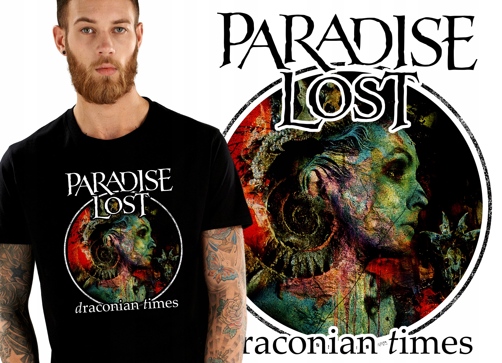 

Paradise Lost Nick Holmes Koszulka Męska XL