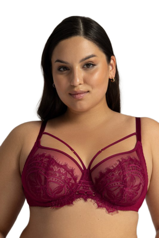 Ava Podprsenka 2150 Maxi Mystic Měkká Chianti Víno 90I