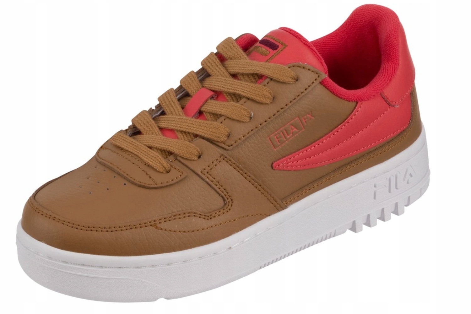 Boty Fila dámské sportovní kožené tenisky hnědé tenisky velikost 40