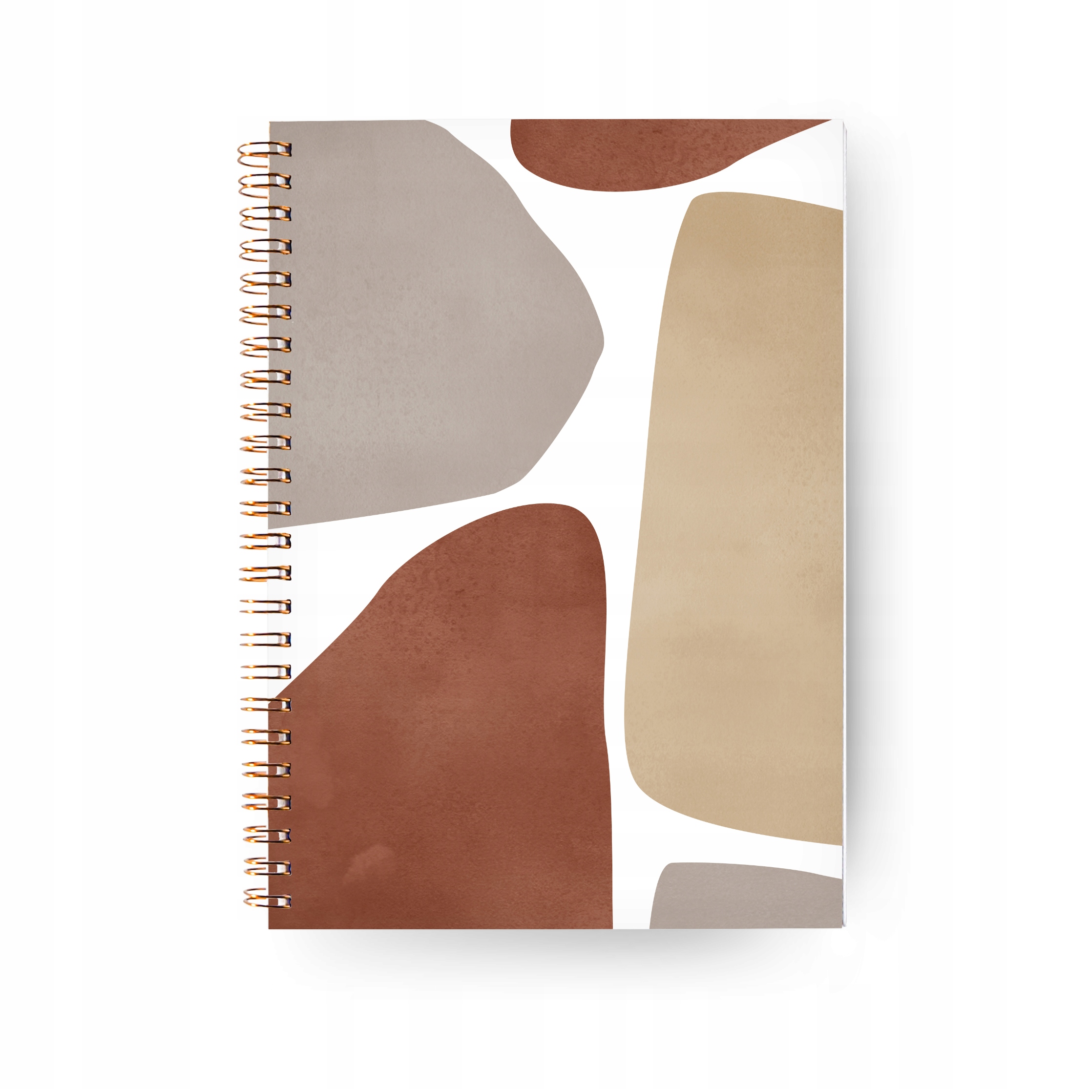

Notatnik w kropki a5 Planer Terracotta Spirala