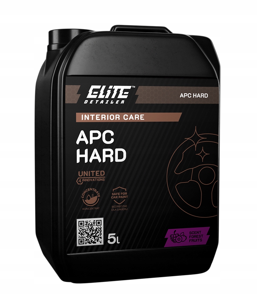 ELITE DETAILER _ APC HARD 5L - DO CIĘŻKICH ZABRUDZEŃ WEWNĄTRZ AUTA _ ED005
