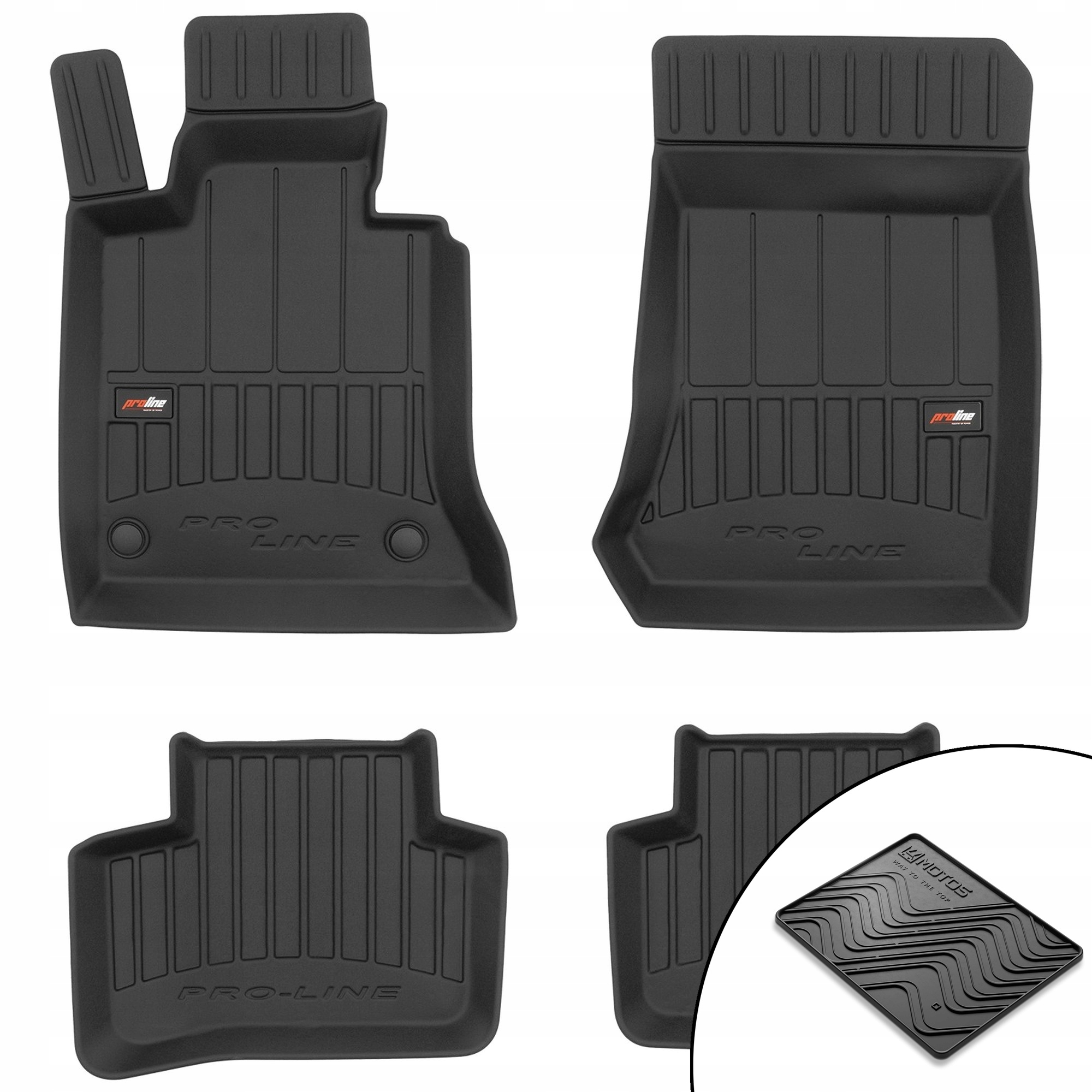 3D gumové rohože Mercedes-Benz Glk X204 2008-2015 rohož zdarma