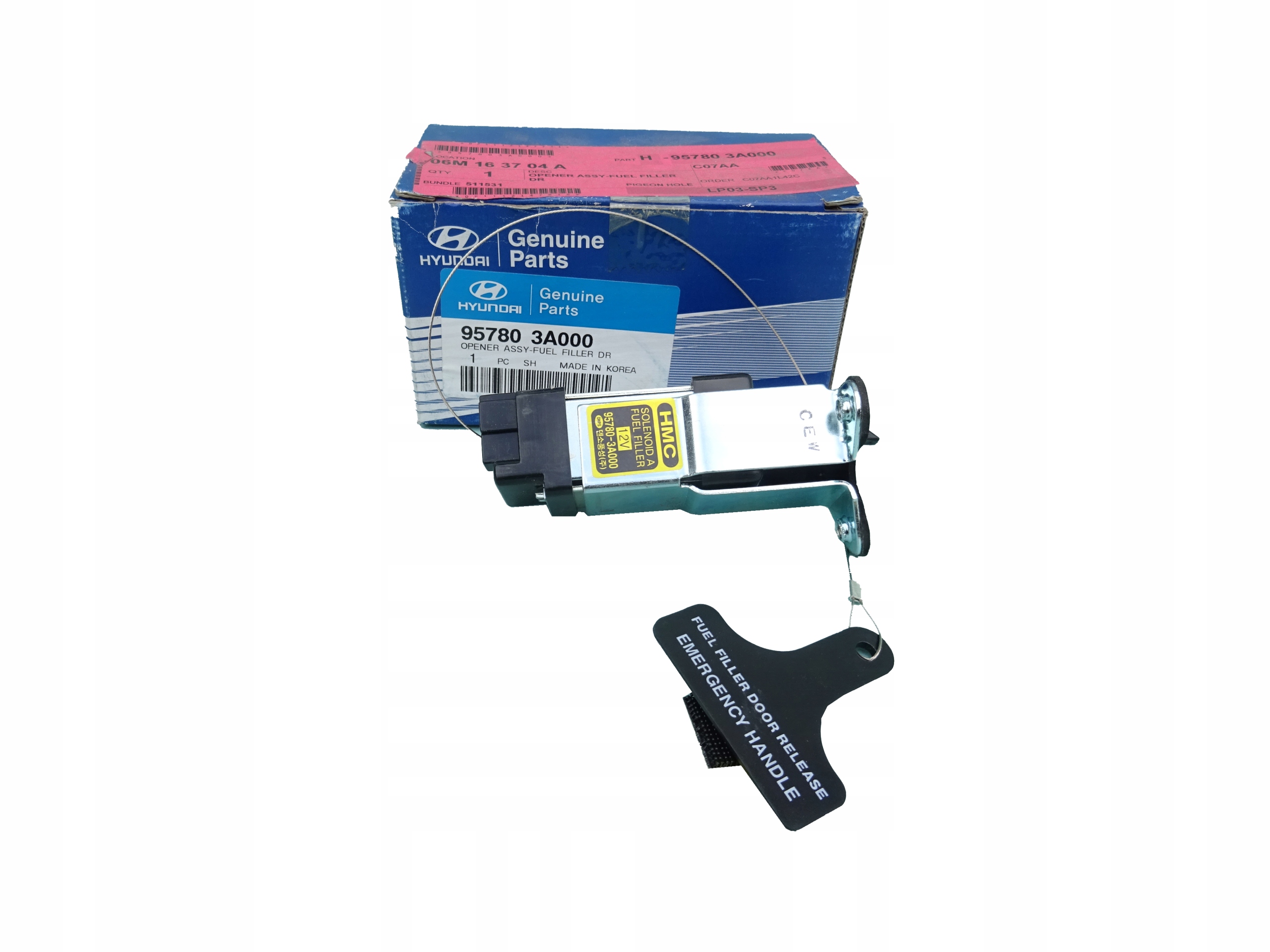 SIŁOWNIK KLAPKI PALIWA HYUNDAI TRAJET 95780-3A000