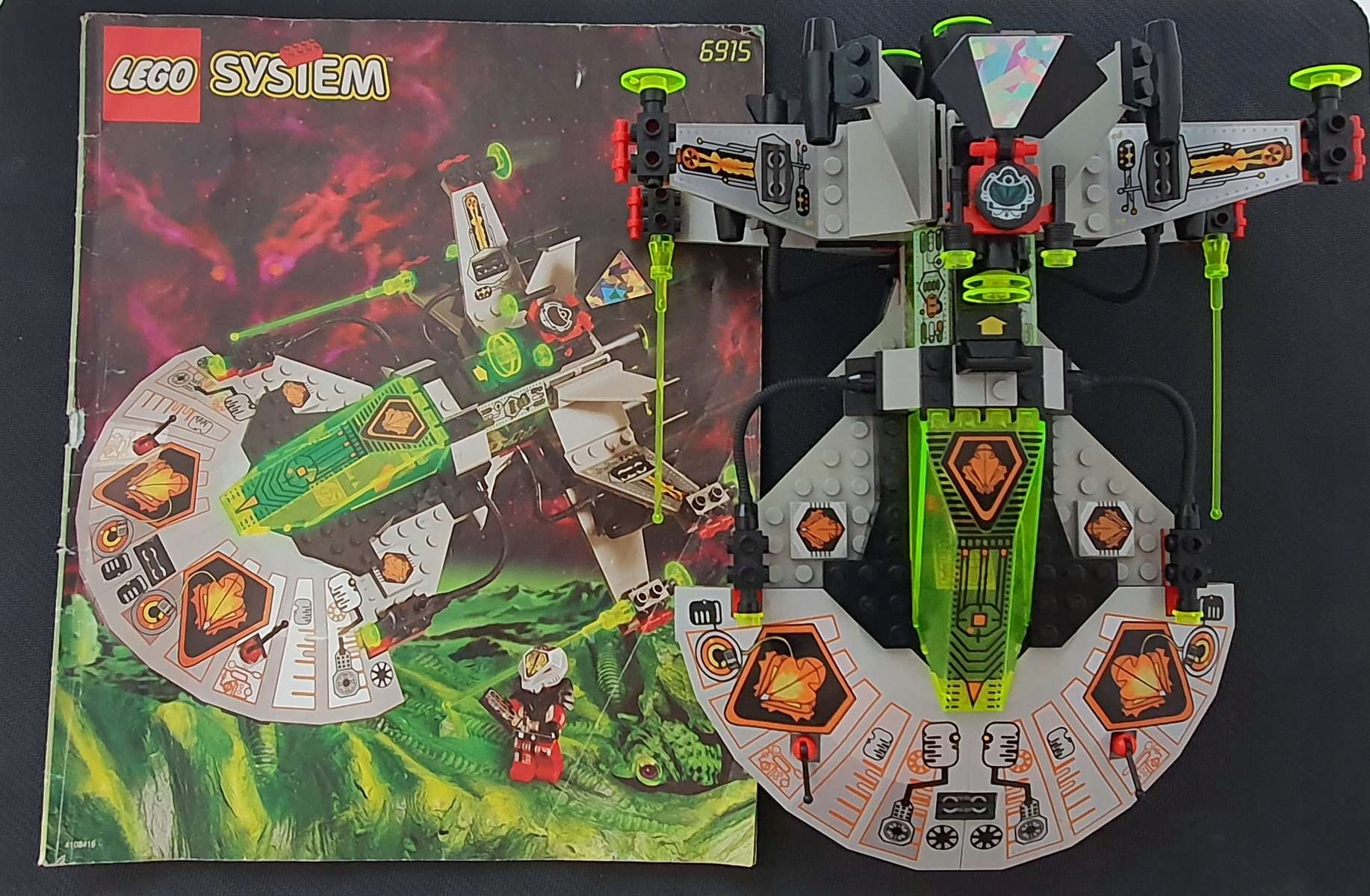 100% komplet LEGO Space 6915 Statek Terra Tracker Marka LEGO