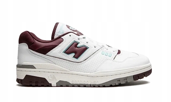 New Balance 550 Burgundy Cyan 37 Eu 4,5US 22,5 CM B550WBG