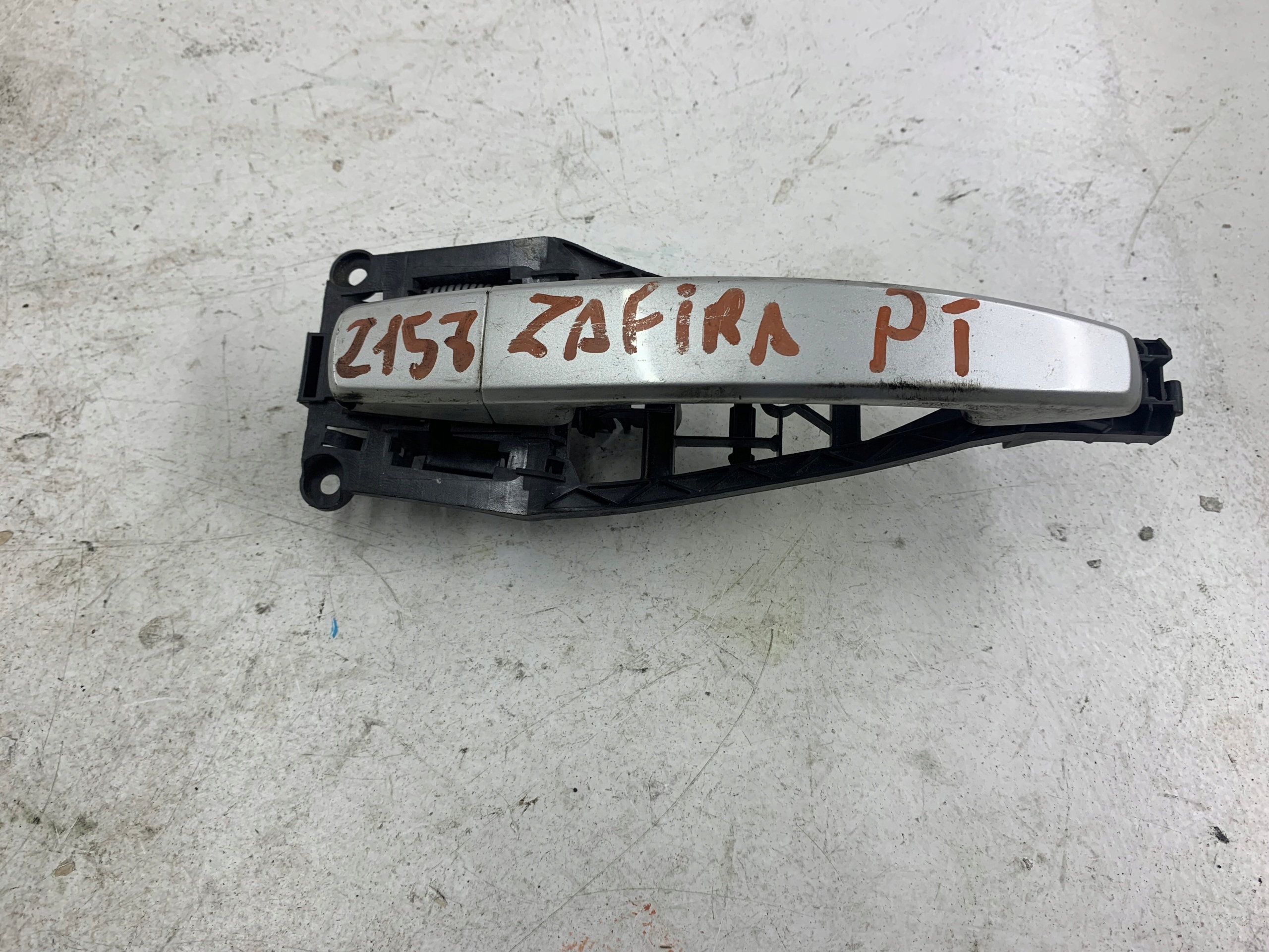 OPEL ZAFIRA B handle exterior right rear part Z157
