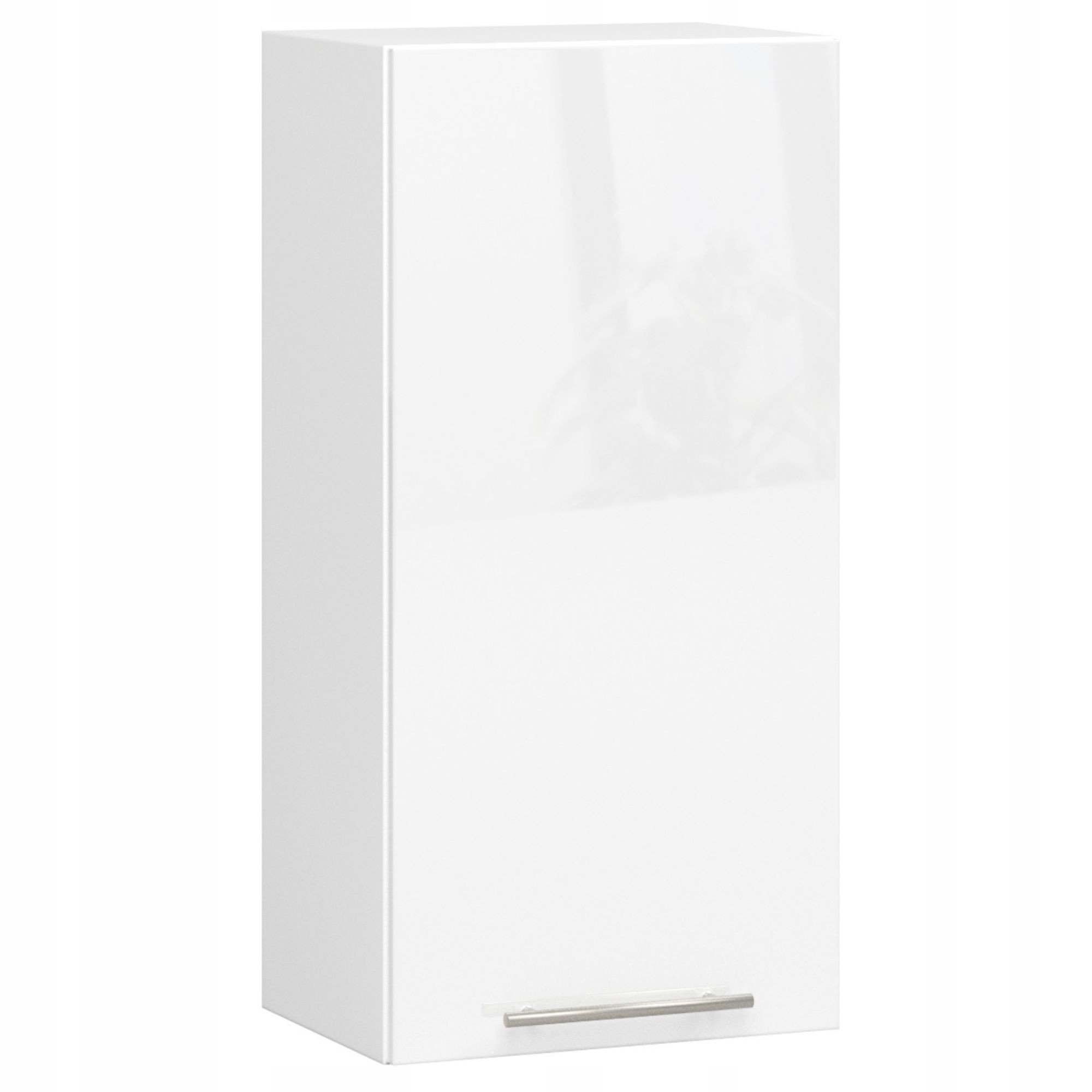 Závesná Kuchynská Skrinka Olivia W 40 cm Biela-biely Lesk H720 Akd