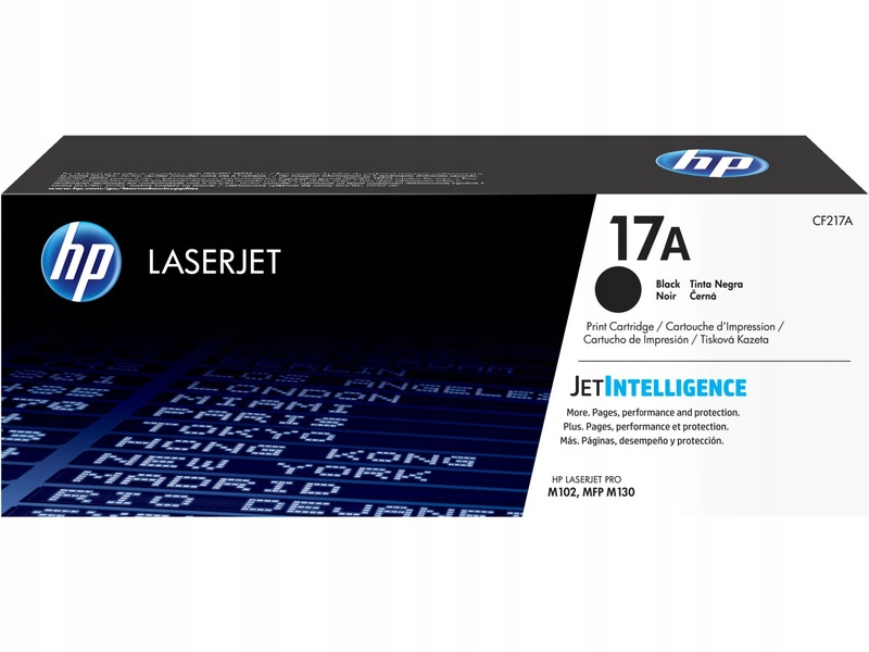 Toner Hp 17A Czarny