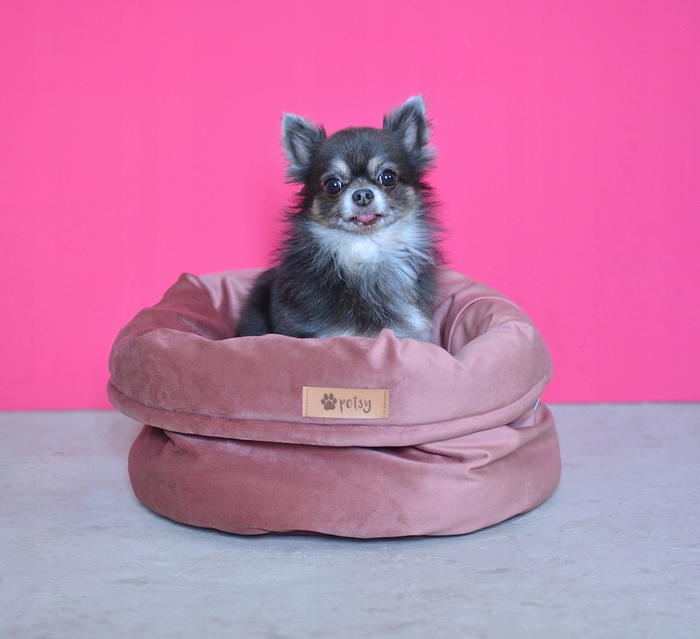 ZooTop polštář pro psa růžová 75 cm x 50 cm