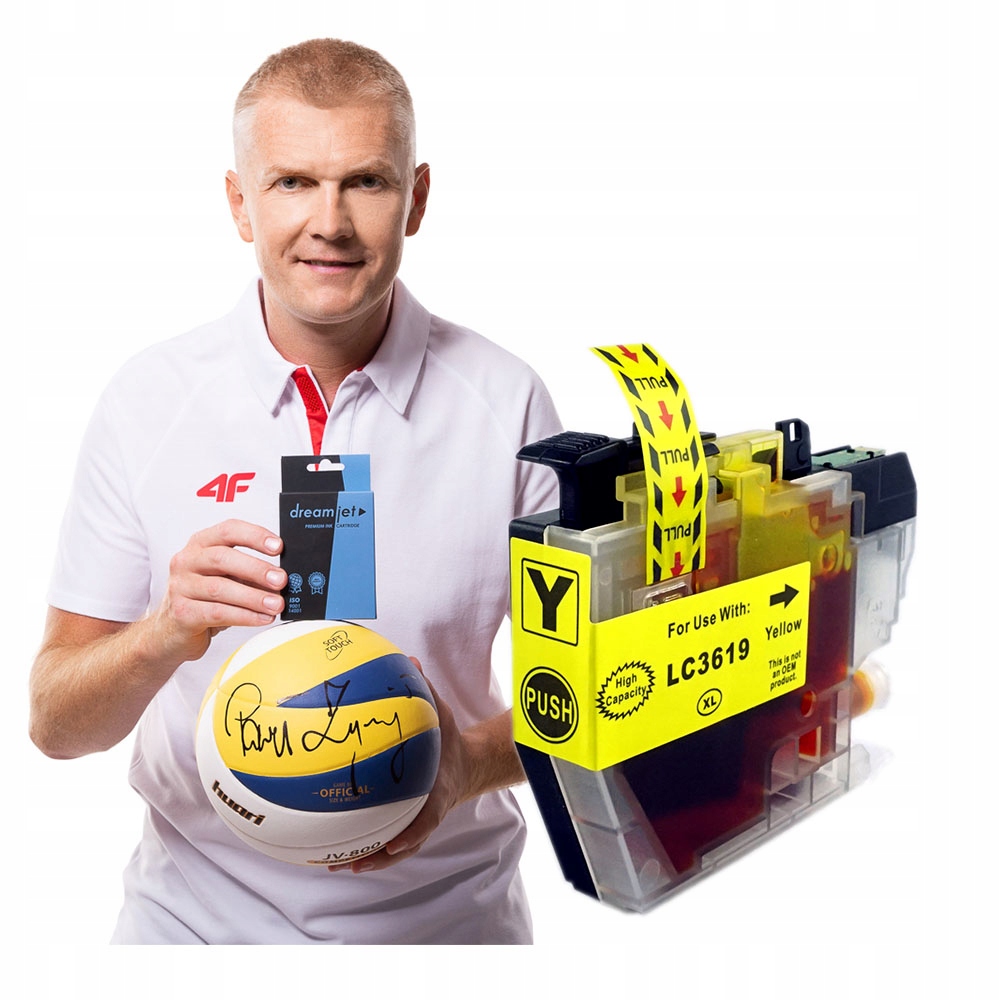 

Tusz żółty do Brother LC3619 XL J3530DW J3930DW