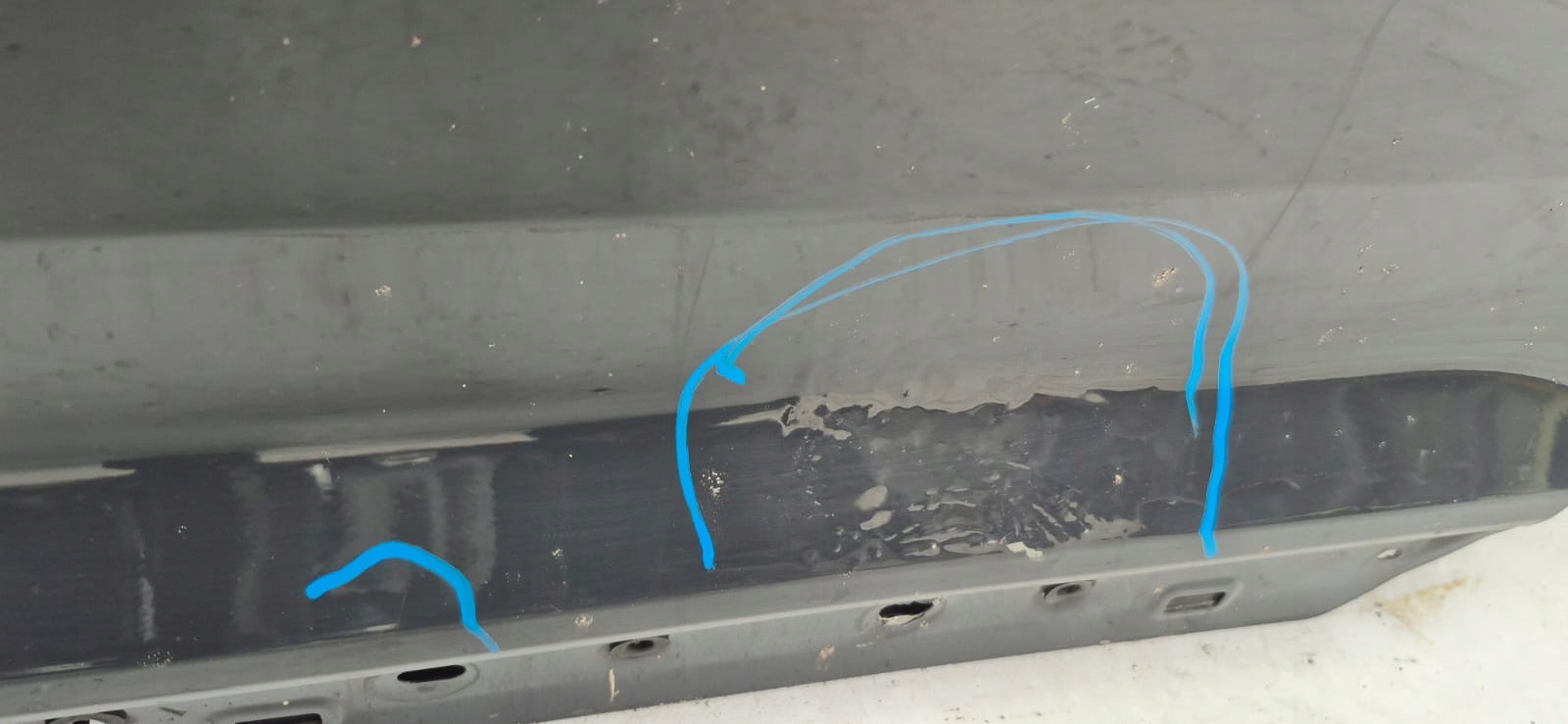 VW PASSAT B8 KOMBI 14-23 Tür heck hinten links