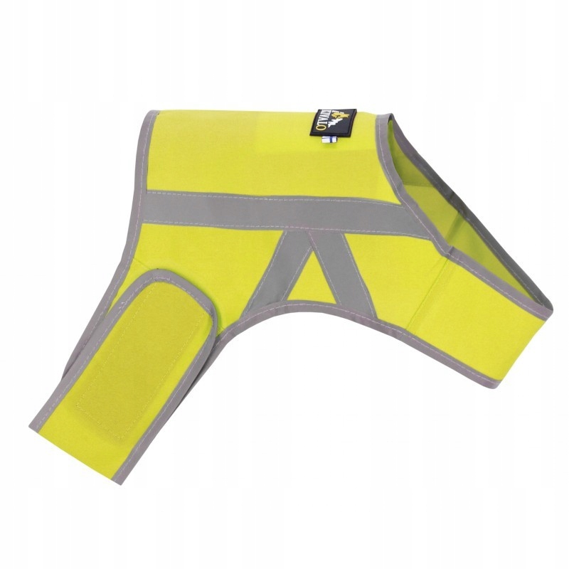 Levně Reflexní vesta pro psa M žlutá 41-60 cm