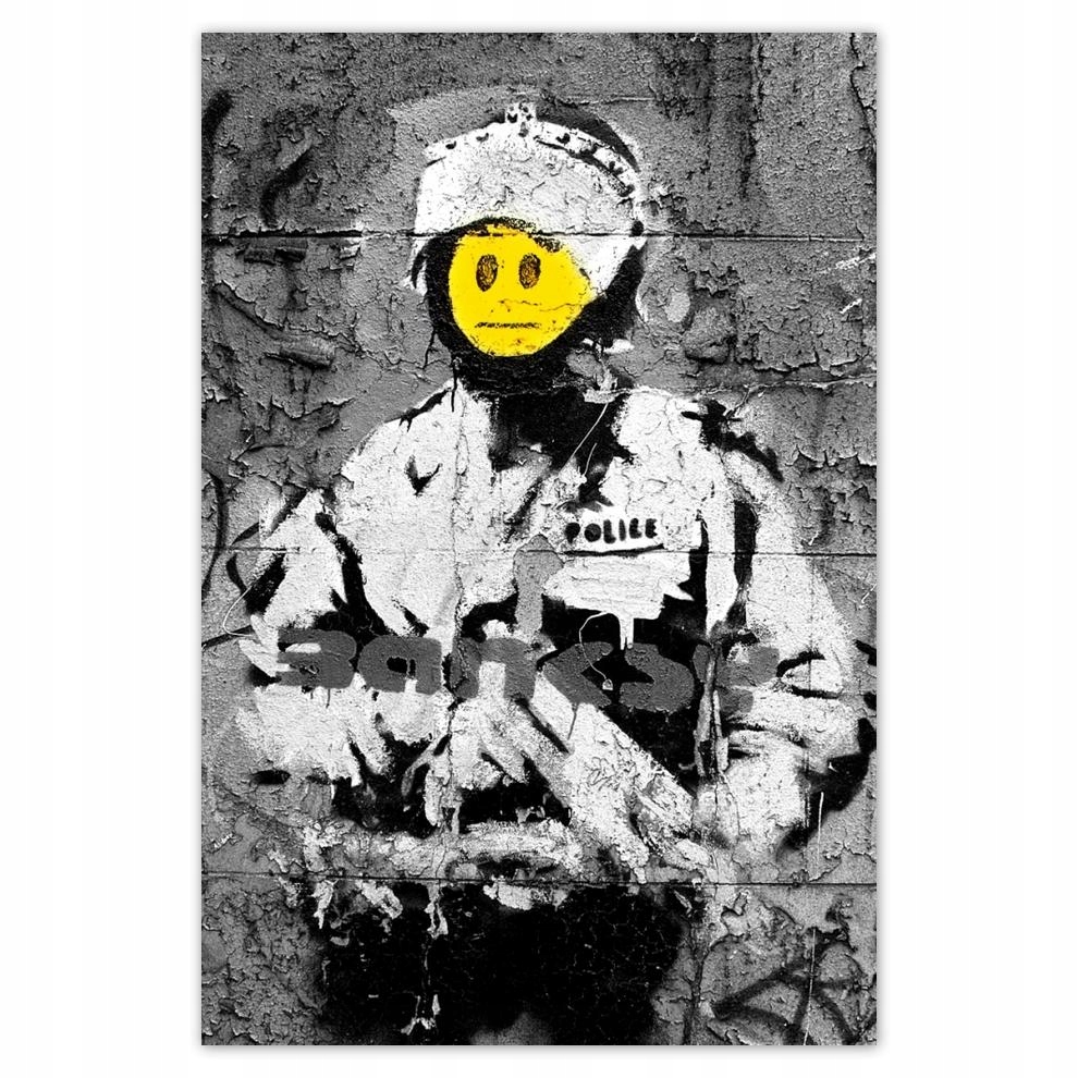 

Plakat 62x93 Banksy Buźka