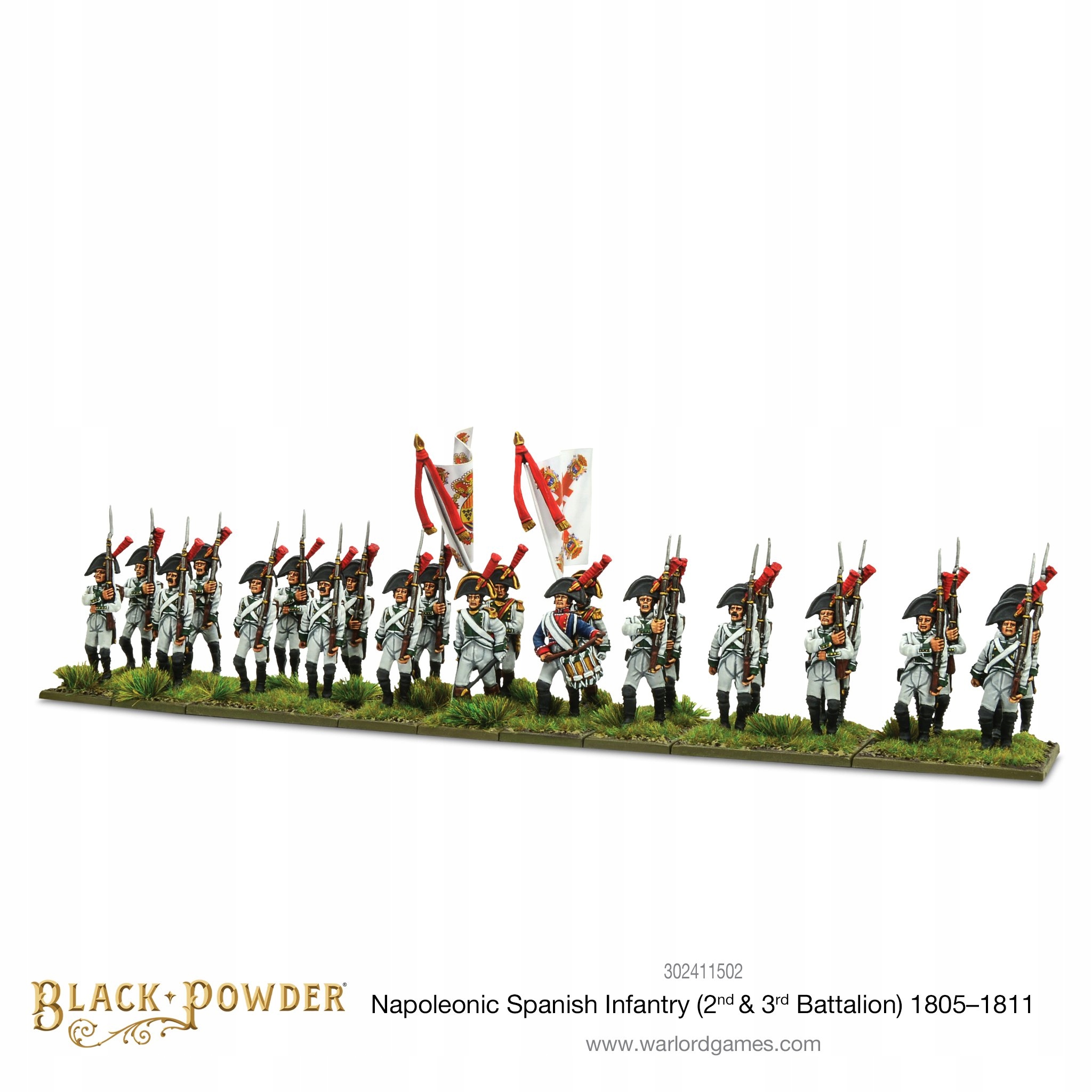 BLACK POWDER Spanish Infantry 2nd, 3rd Battalions System Inne systemy