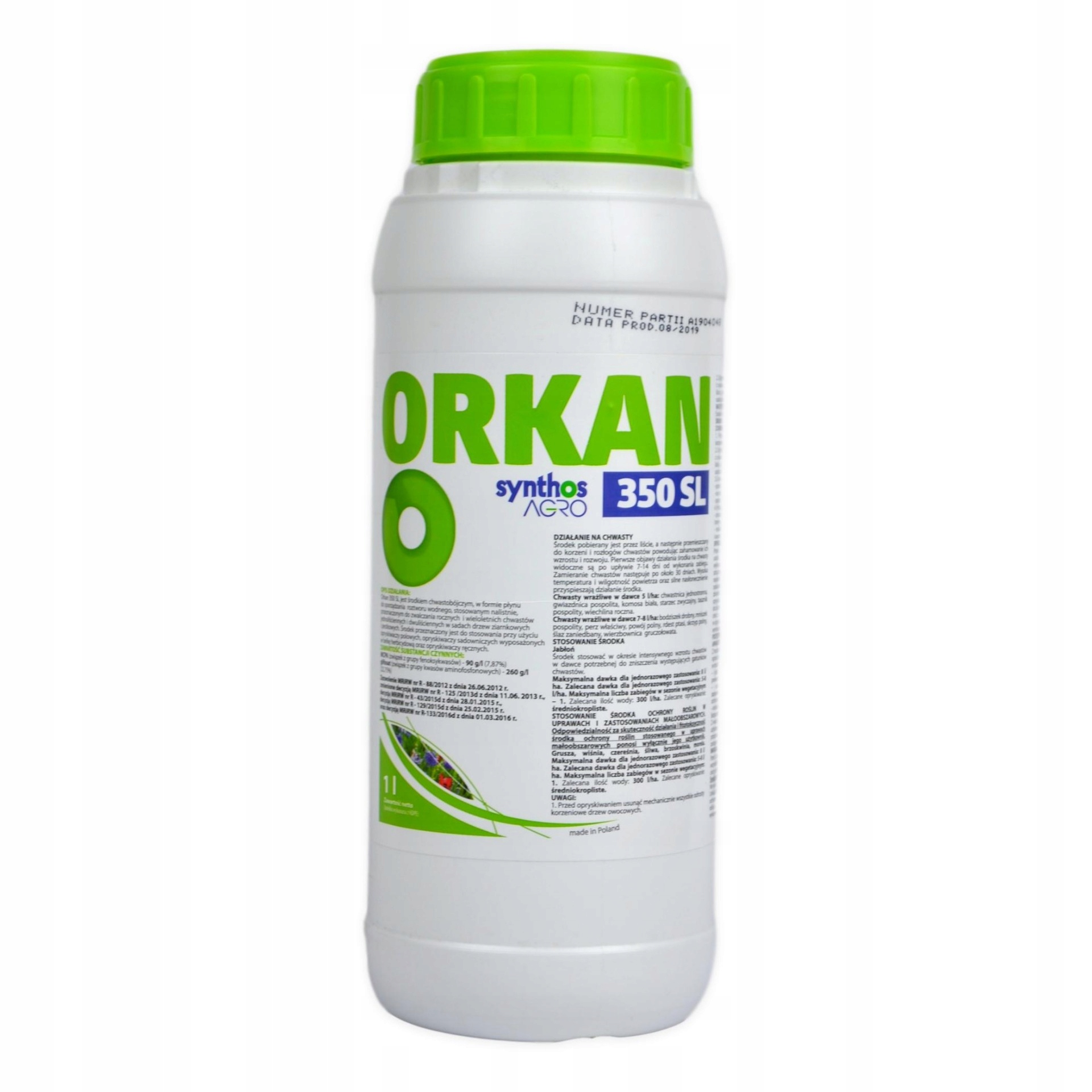 

Orkan 350 Sl 1L Synthos Agro Herbicyd Totalny