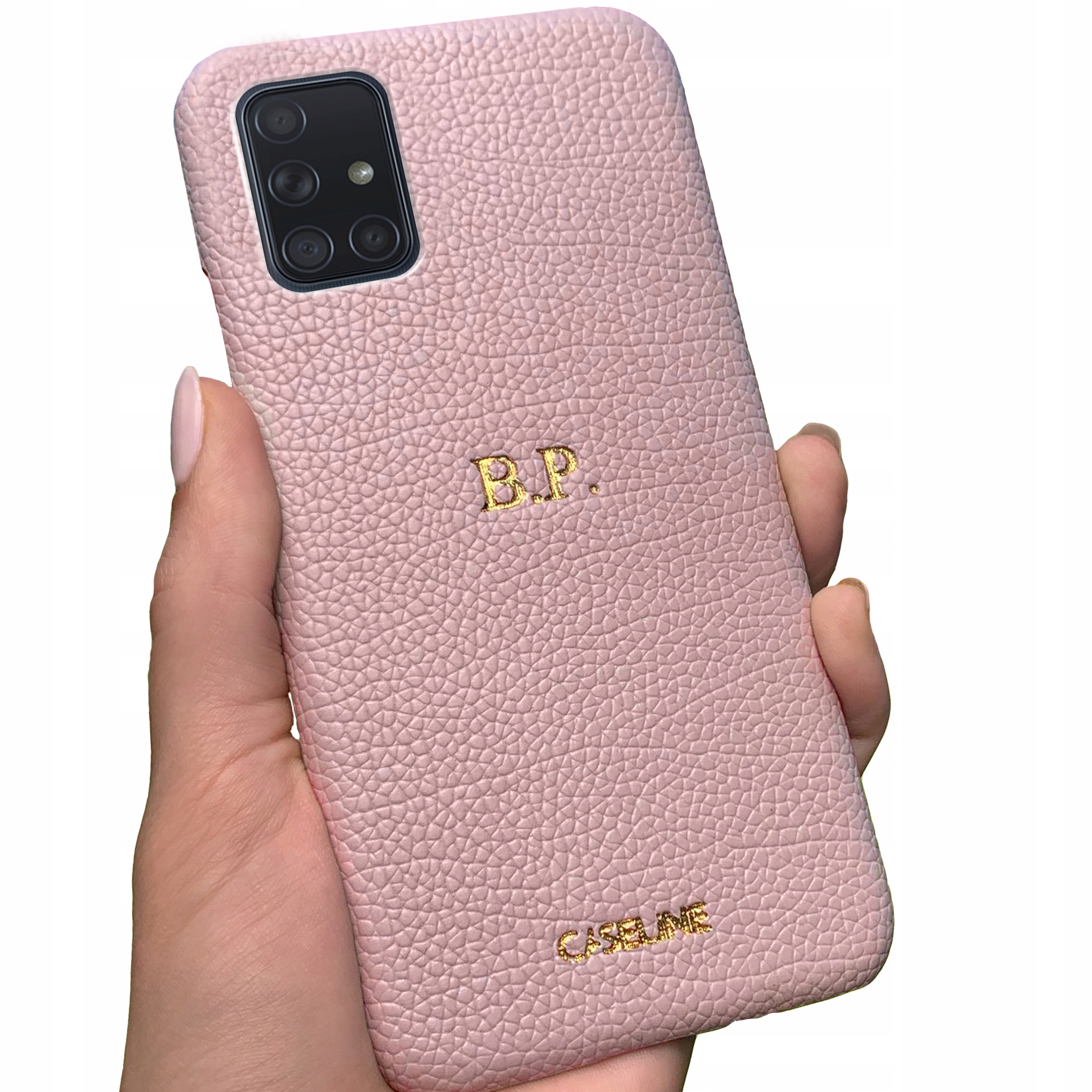 

Etui Monogram case do Samsung A51 inicjały +szkło