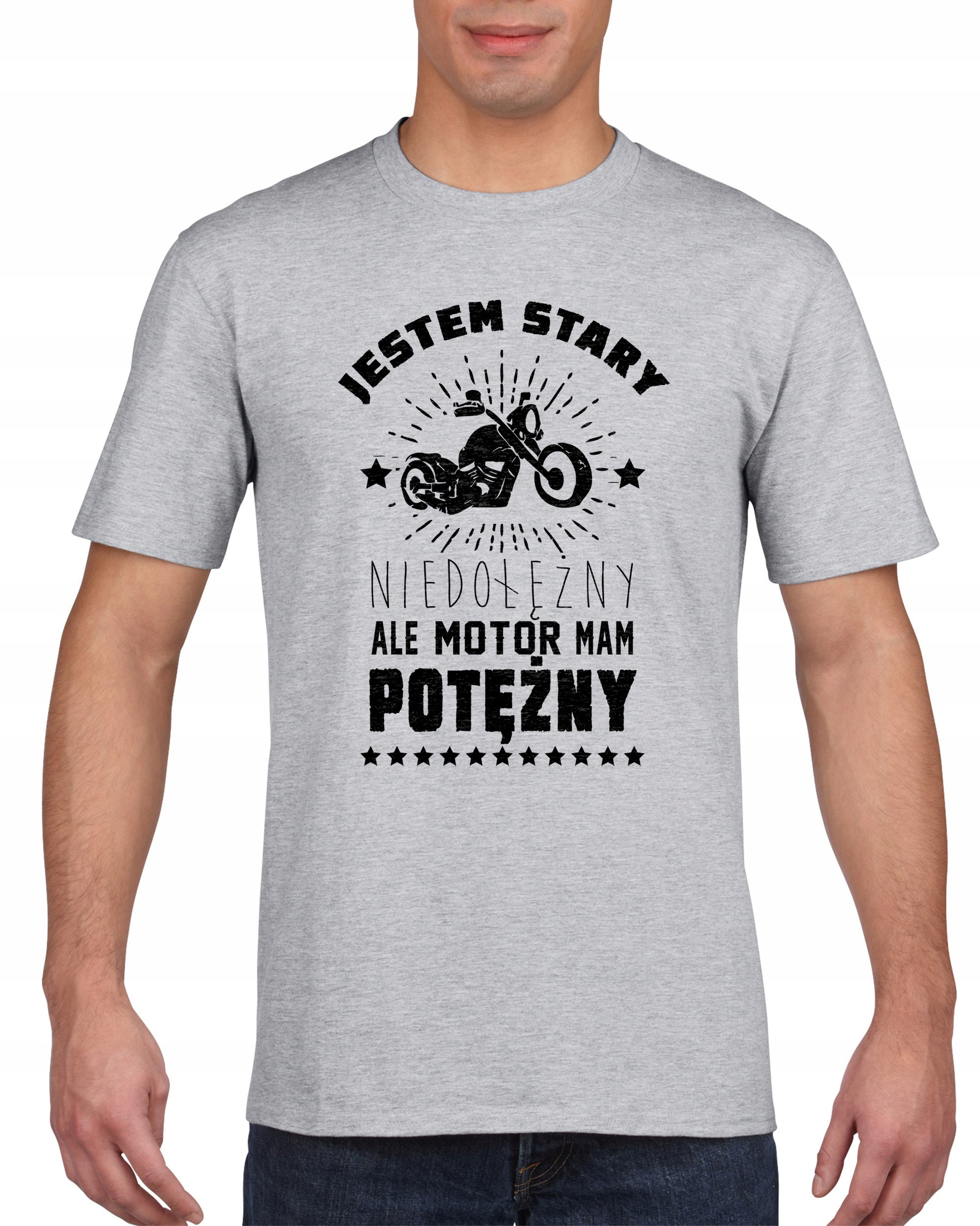 

Koszulka męska Stary Motor Mam Poterzny s L