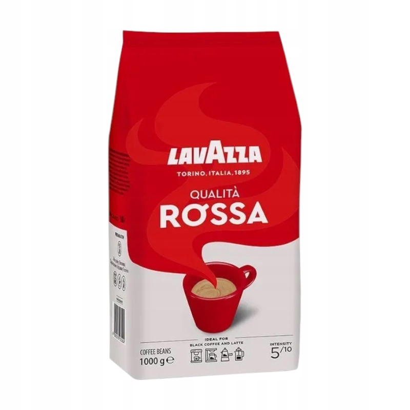 Levně Lavazza Qualita Rossa zrnková káva 1 kg 1000 g
