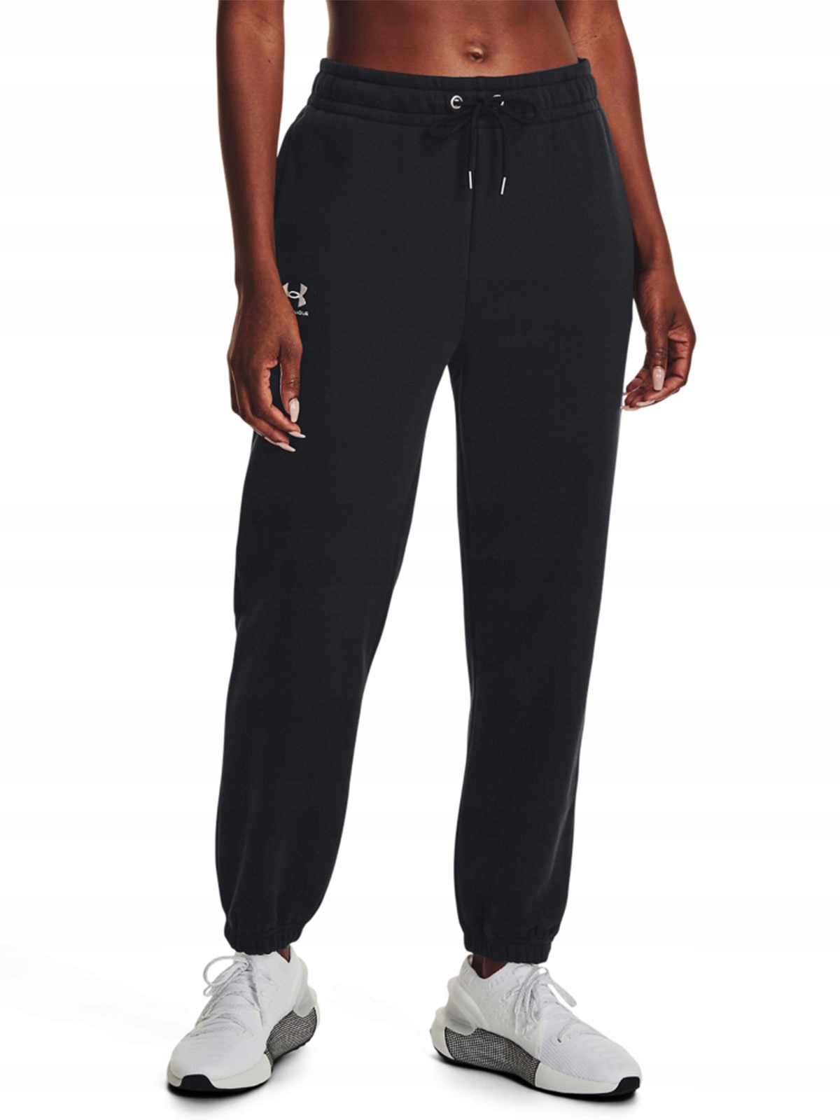 Under Armour Kalhoty Essential Fleece Joggers-BLK