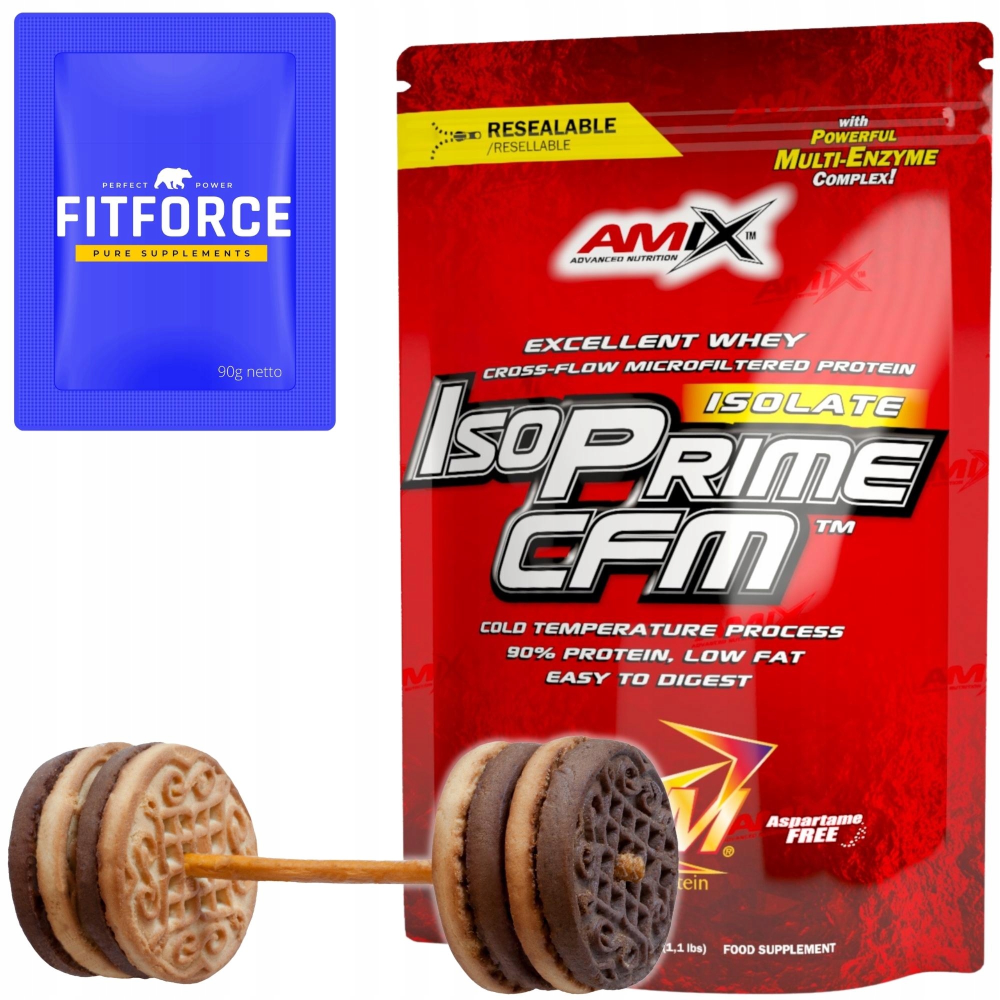 Zeštíhlující Koktejl Cookie Příchuť Amix Protein Bílkoviny