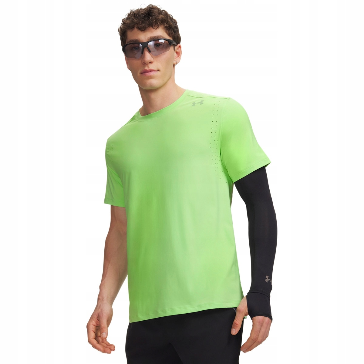 Męski t-shirt do biegania Under Armour Velociti Pro Shortsleeve Zielony XL
