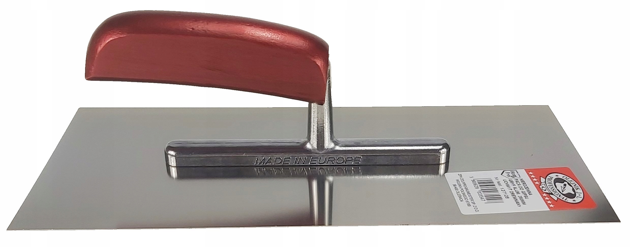 Paca blicha nierdzewna 280mm gipsu tynku OLEJNIK