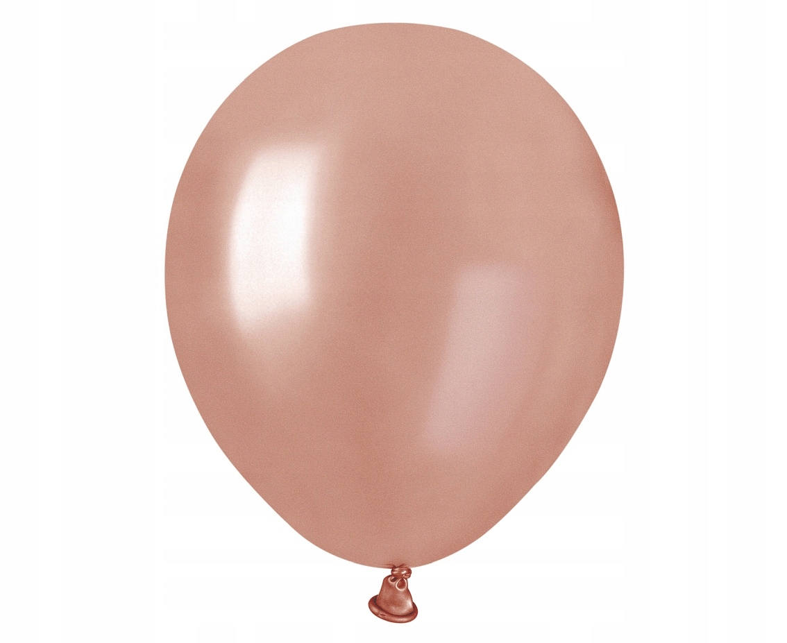 Balony metaliczne Różowo-Złote, AM50, 13 cm, 100 szt. — 2