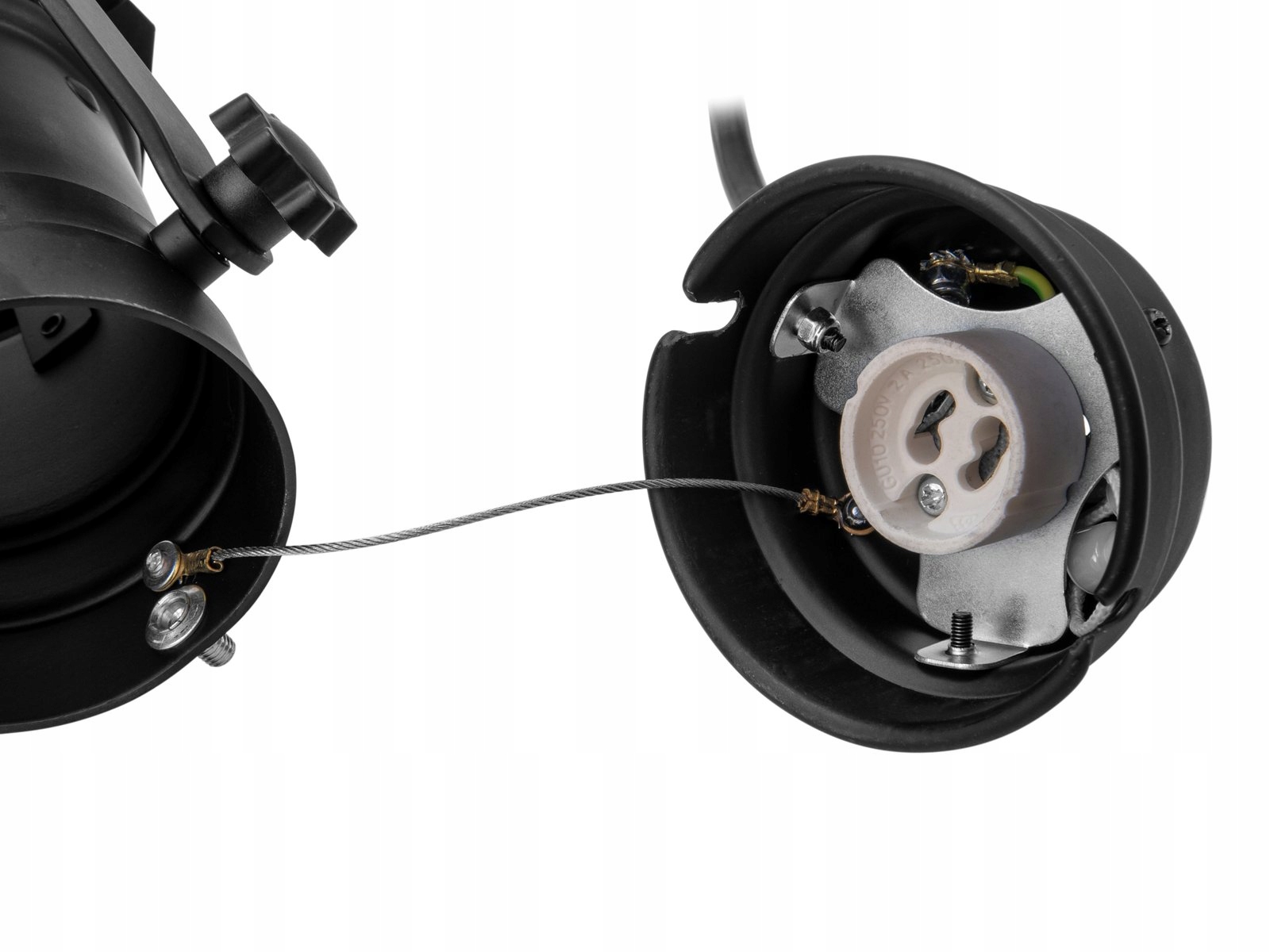 EUROLITE PAR-16 SPOT GU-10 CZARNY REFLEKTOR ZESTAW Marka Eurolite