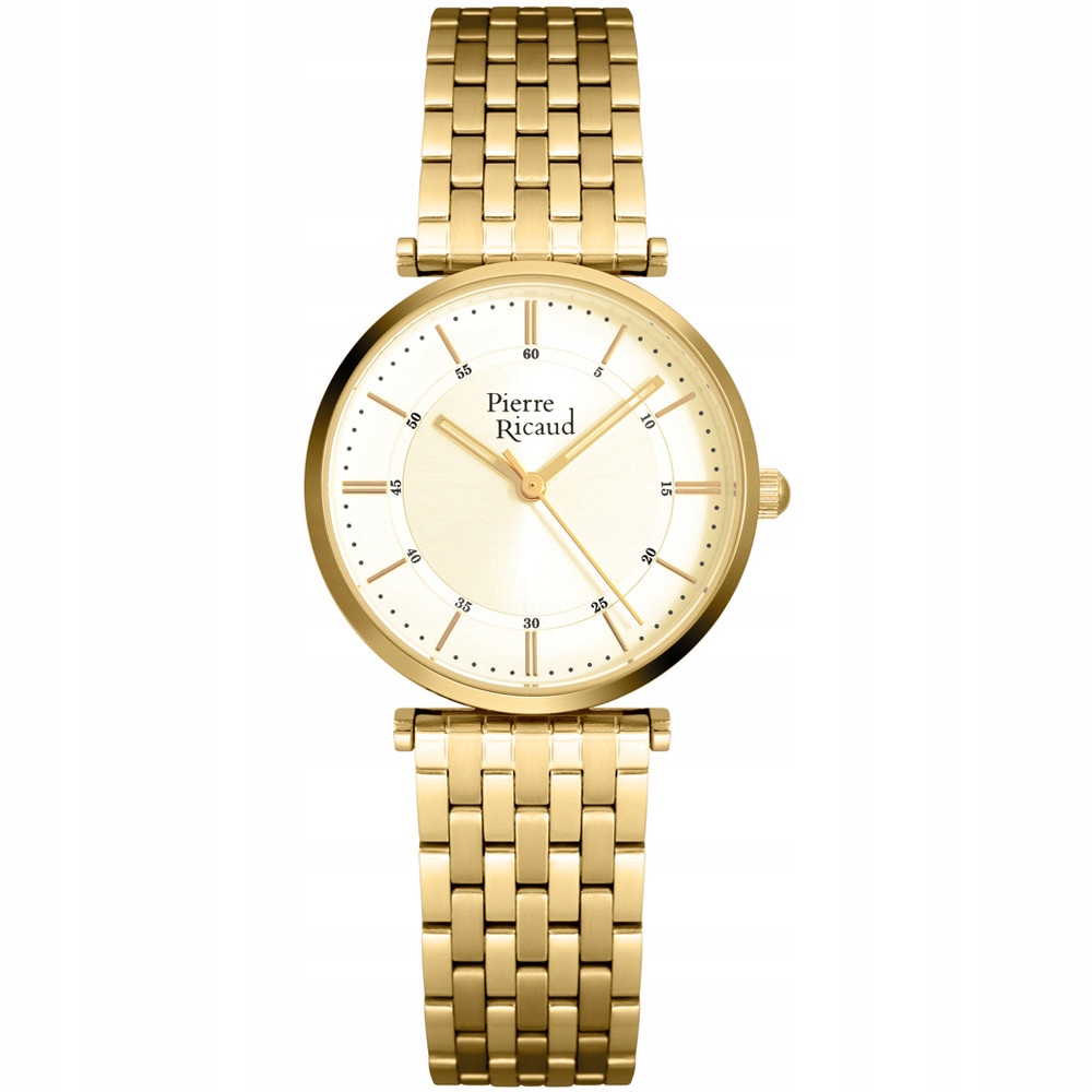 Dámské hodinky Pierre Ricaud P51038.1111Q zlaté