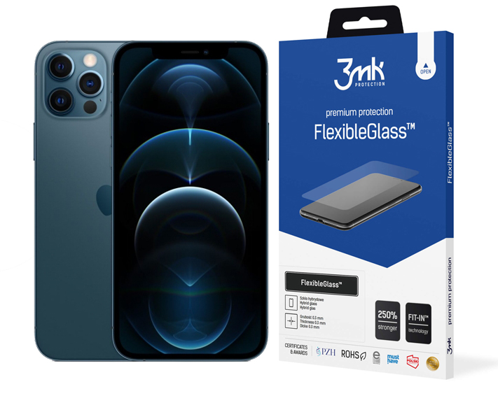 

3MK FlexibleGlass do iPhone 12/12 Pro 6,1"