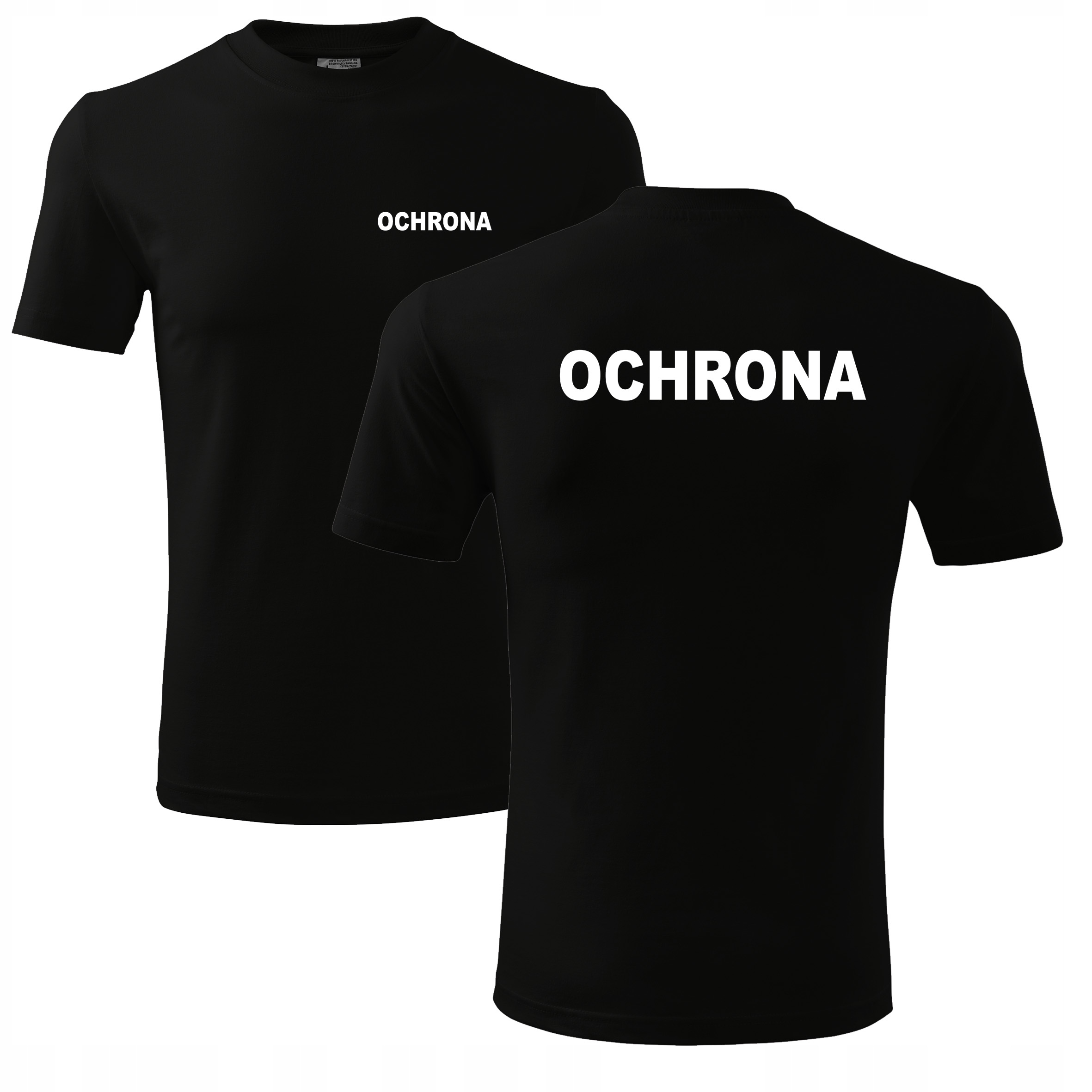

Koszulka Policja T-shirt Męski Ochrona M