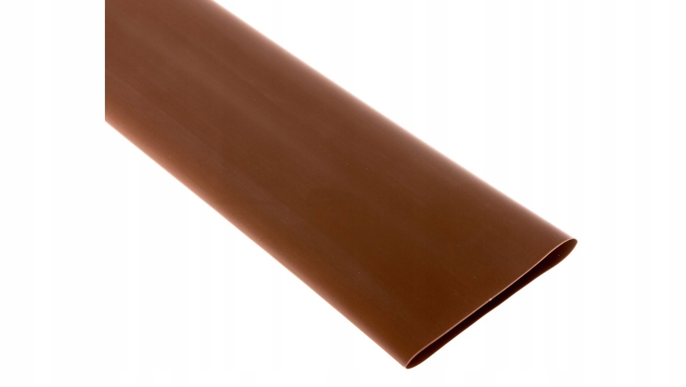 Rura termokurczliwa cienkościenna CR 38,1/19,1 - 1 1/2 cala brązowa /1m/ 8-