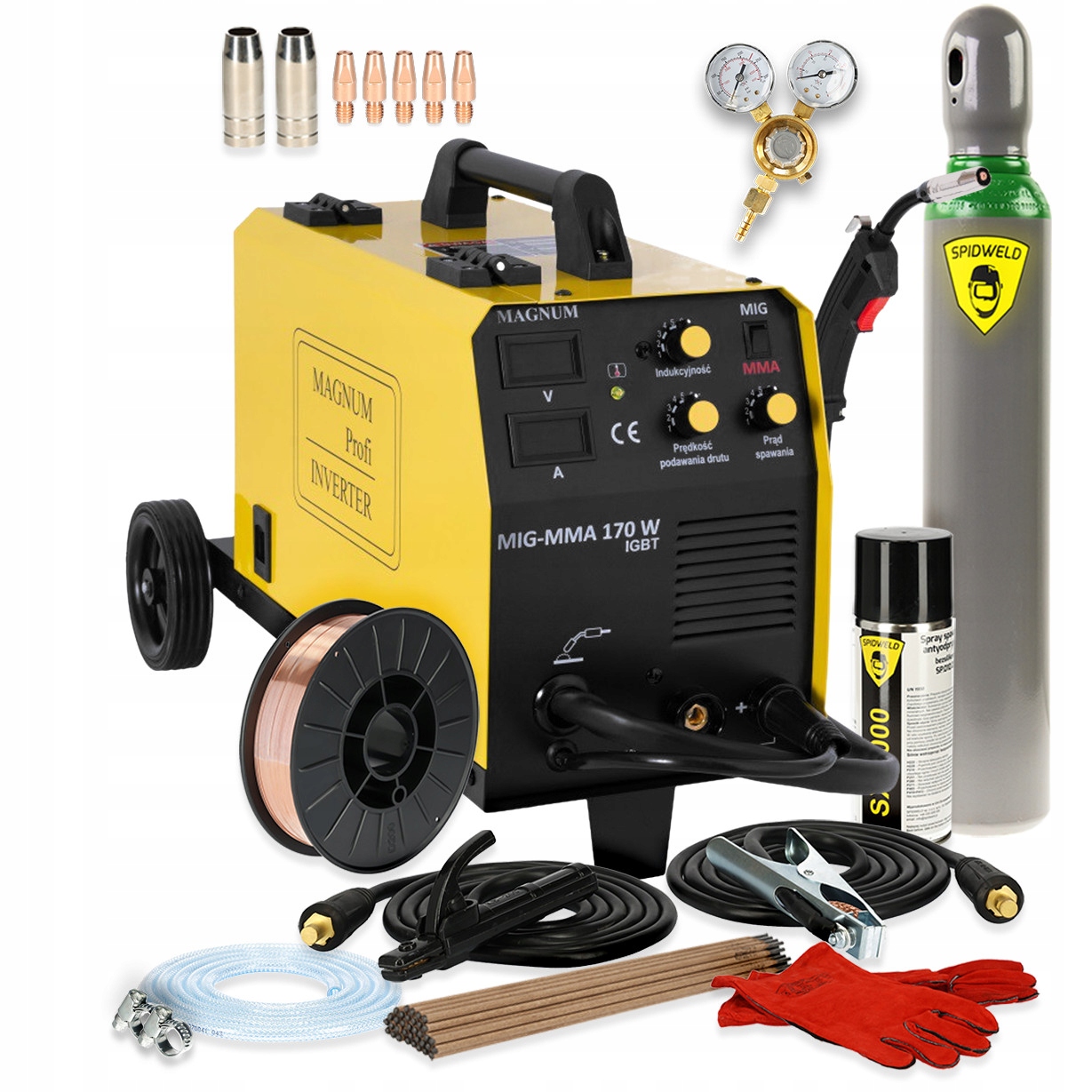 ЗВАРЮВАЛЬНИЙ АПАРАТ MIGOMAT MAGNUM MIG MAG MMA 230V