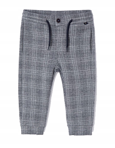 

Spodnie Mayoral 2537 szare krata jogger 98 cm