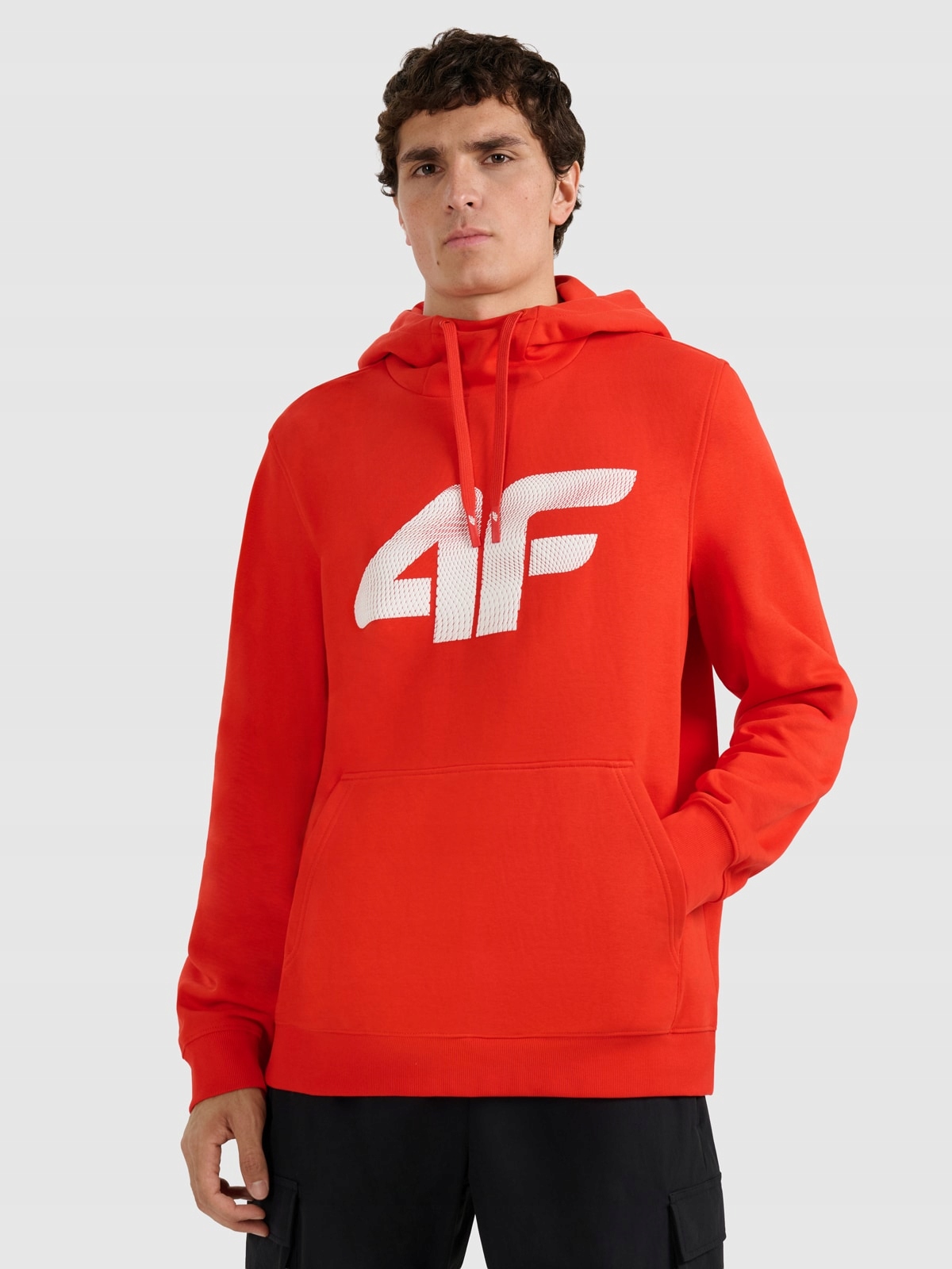 Pánská Tepláková mikina 4F červená, velikost 3XL