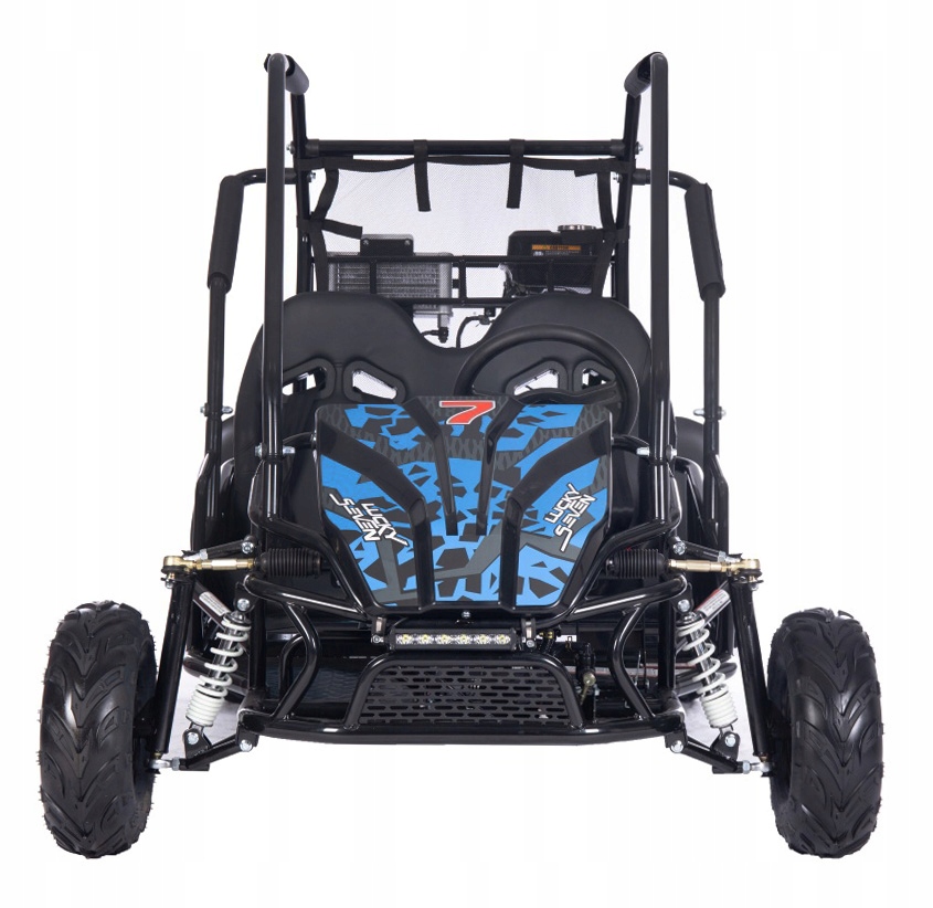 Buggy spalinowy Lucky Seven Lift 125 cm³ niebieski