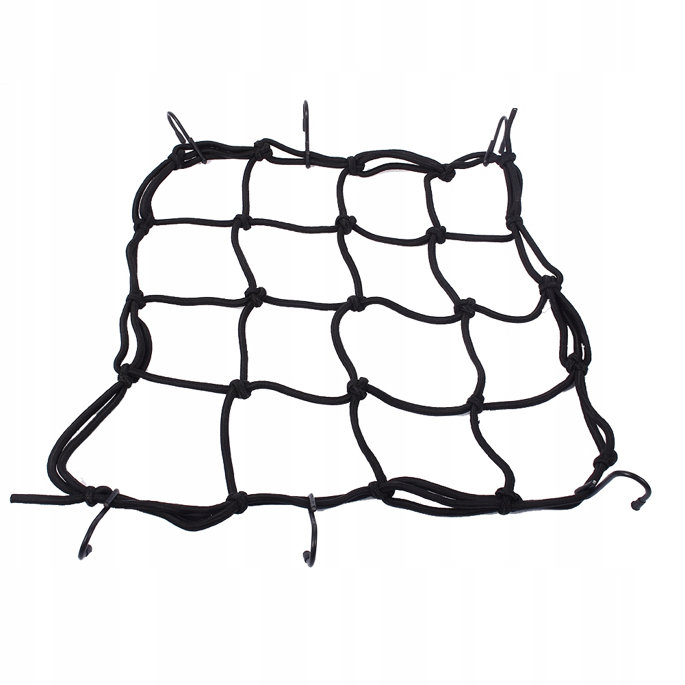 SIATKA BAGAŻOWA NA MOTOR KASK MOTOCYKL - 6 HAK Stan opakowania oryginalne