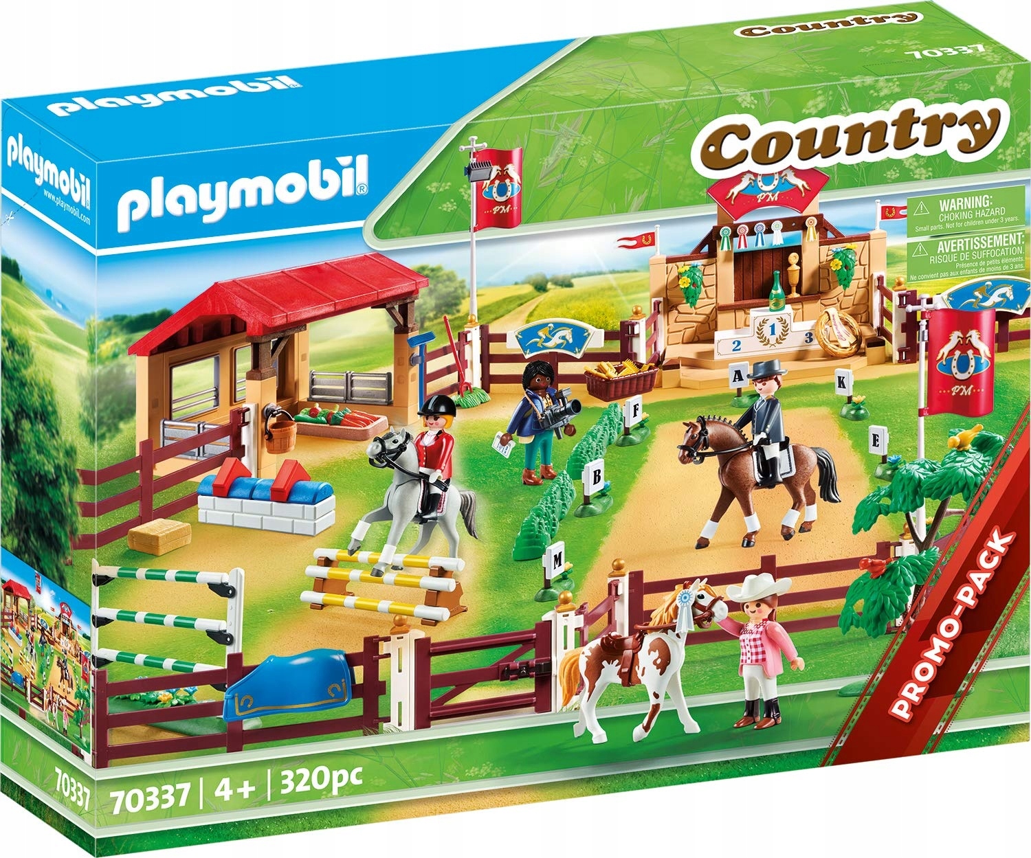 

Playmobil Duży turniej jeździecki Stajnia Konie