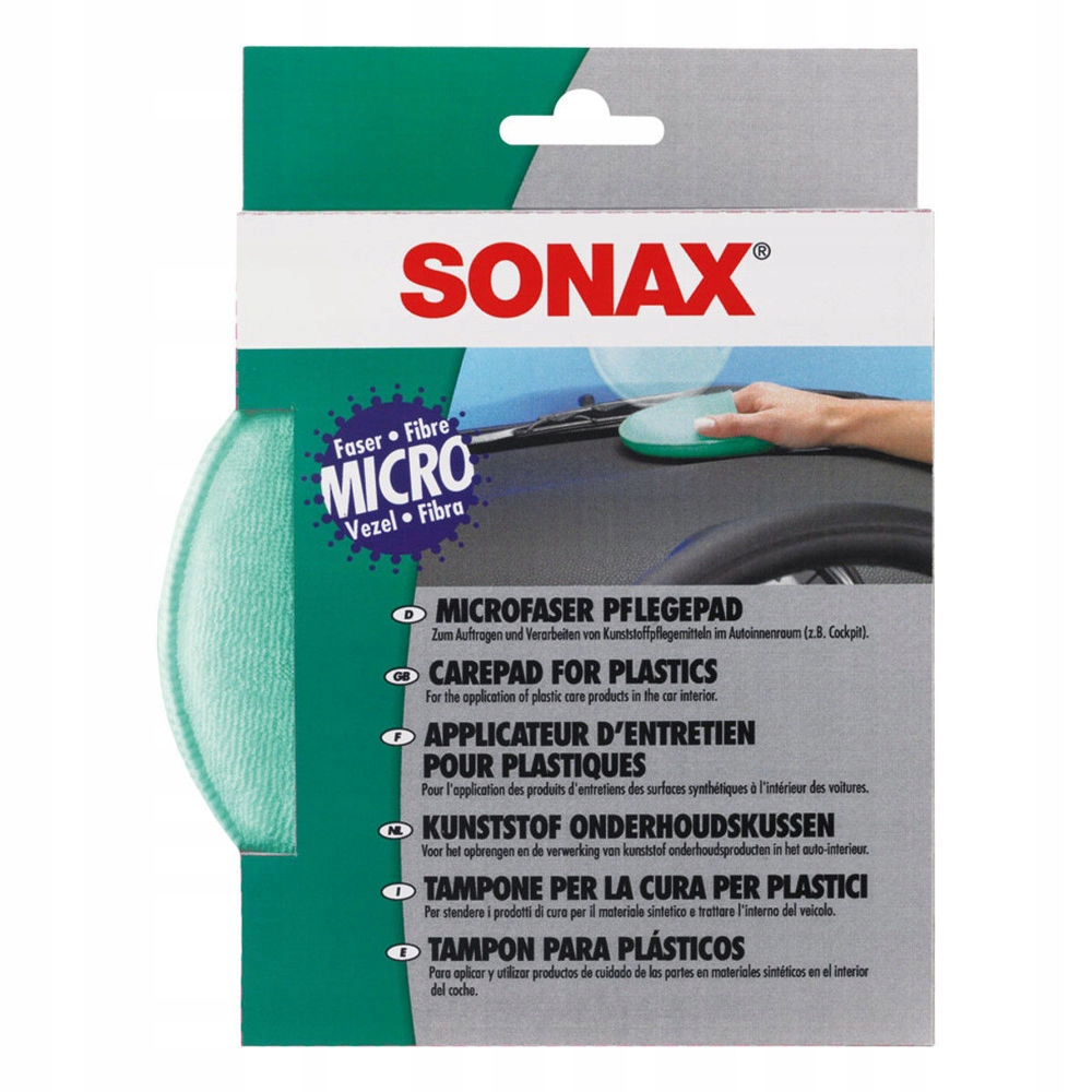 

Sonax Gąbka Do Czyszczenia Plastików Kokpitu