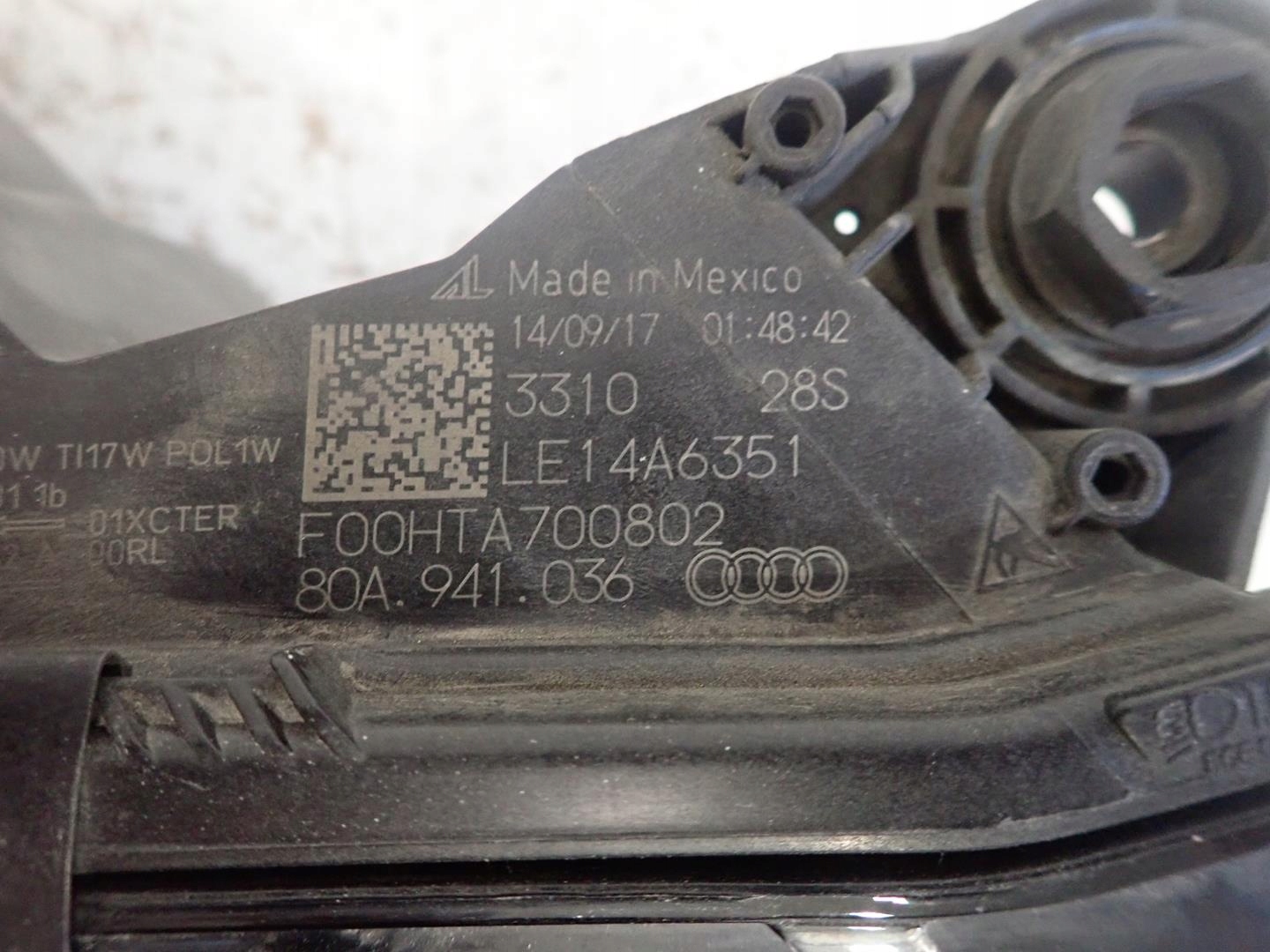 light front right AUDI Q5 II 2017- FULL LED 80A