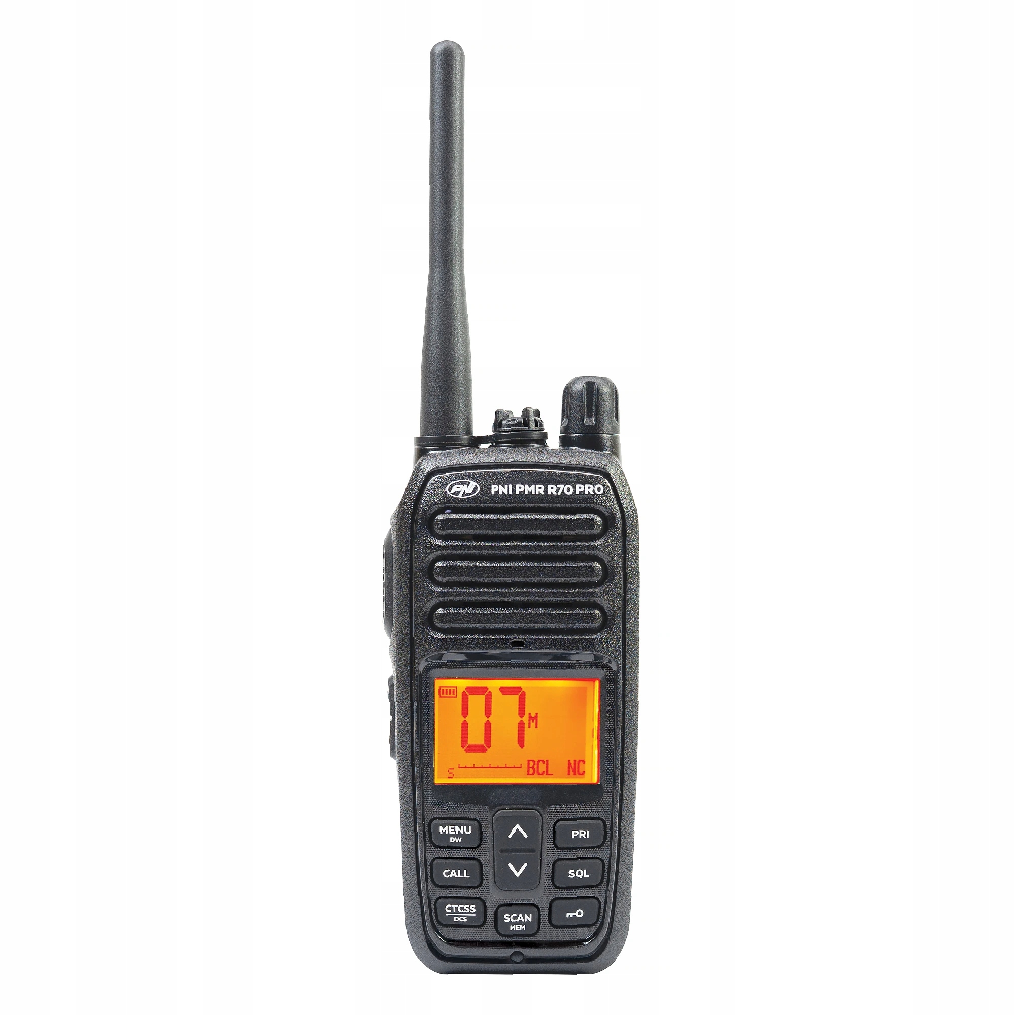Prenosná rádiostanica Pni Pmr R70 Pro 446MHz, 16CH 0,5W, 99 Pc programovate