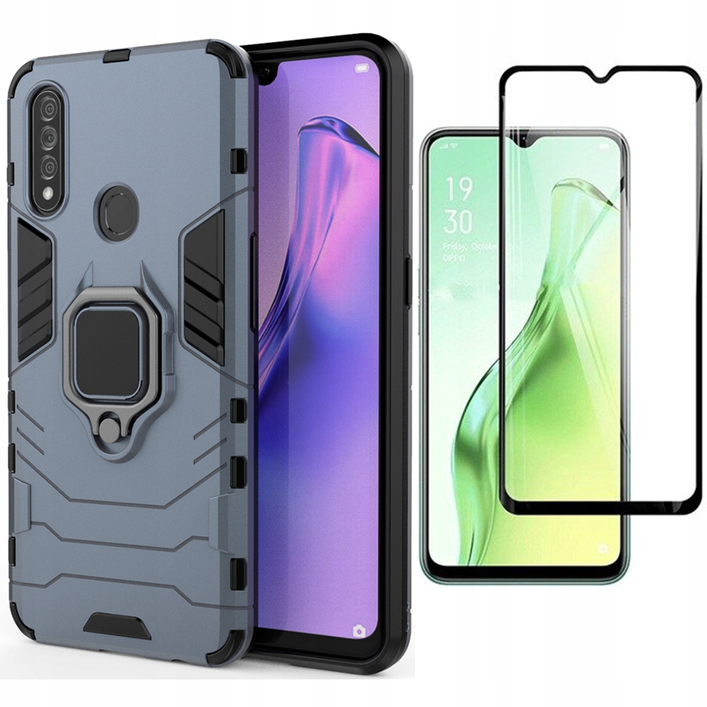 

Etui, Case X-ring Pancerne Do Oppo A31 + Szkło