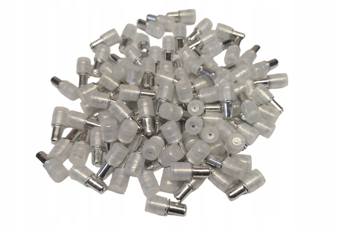 

Podpórka pod półkę z gumką fi 5mm 1000 Sztuk metal