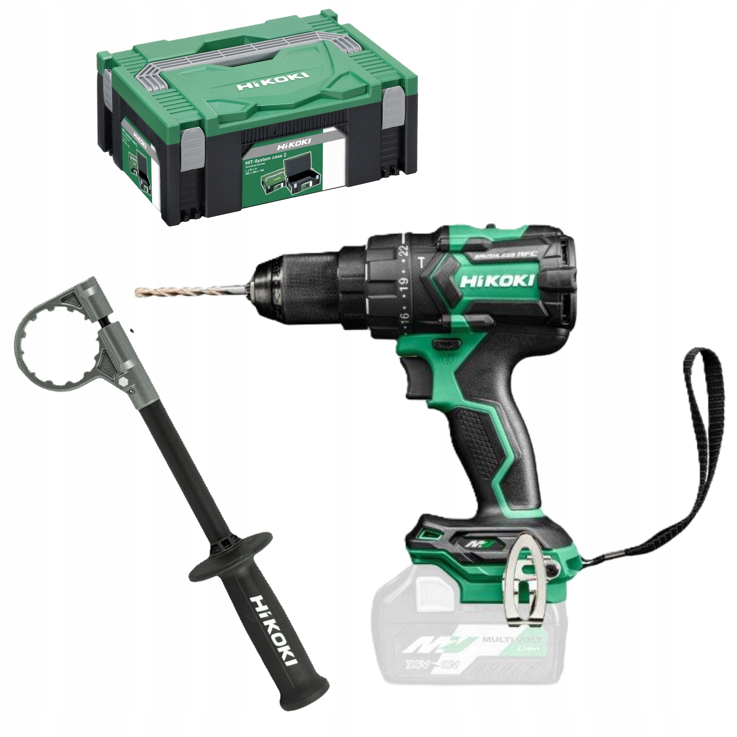 Wiertarko Wkrętarka Udarowa HiKOKI DV36DC W2Z 36V 155 Nm Walizka