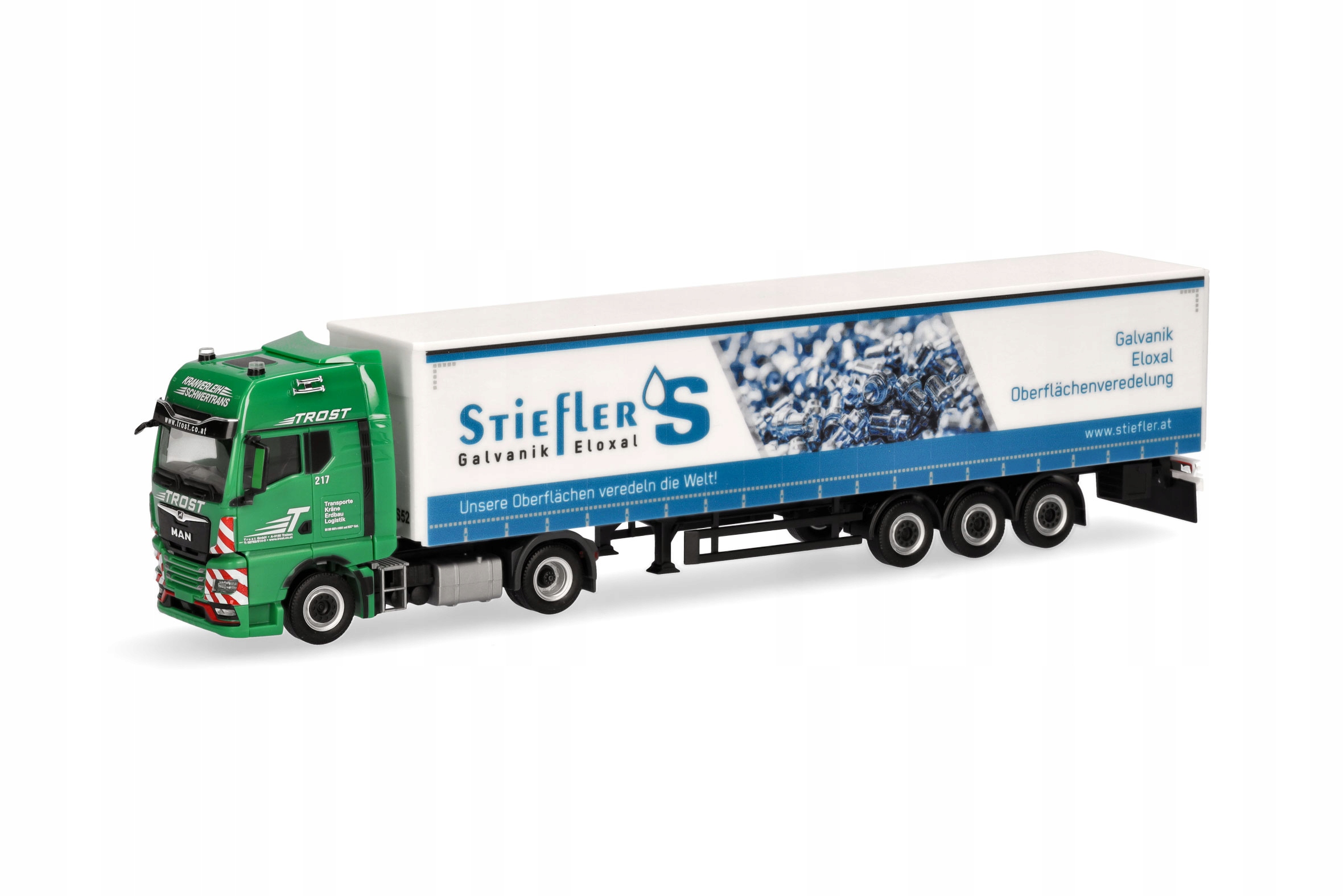 Herpa 957236 Man Tgx Gx Trost/Stiefler