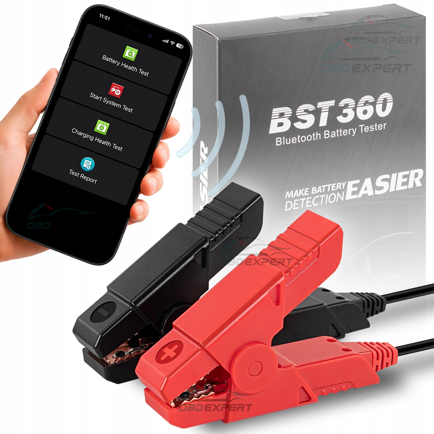 Tester akumulatorów Launch 12V Bluetooth BST360