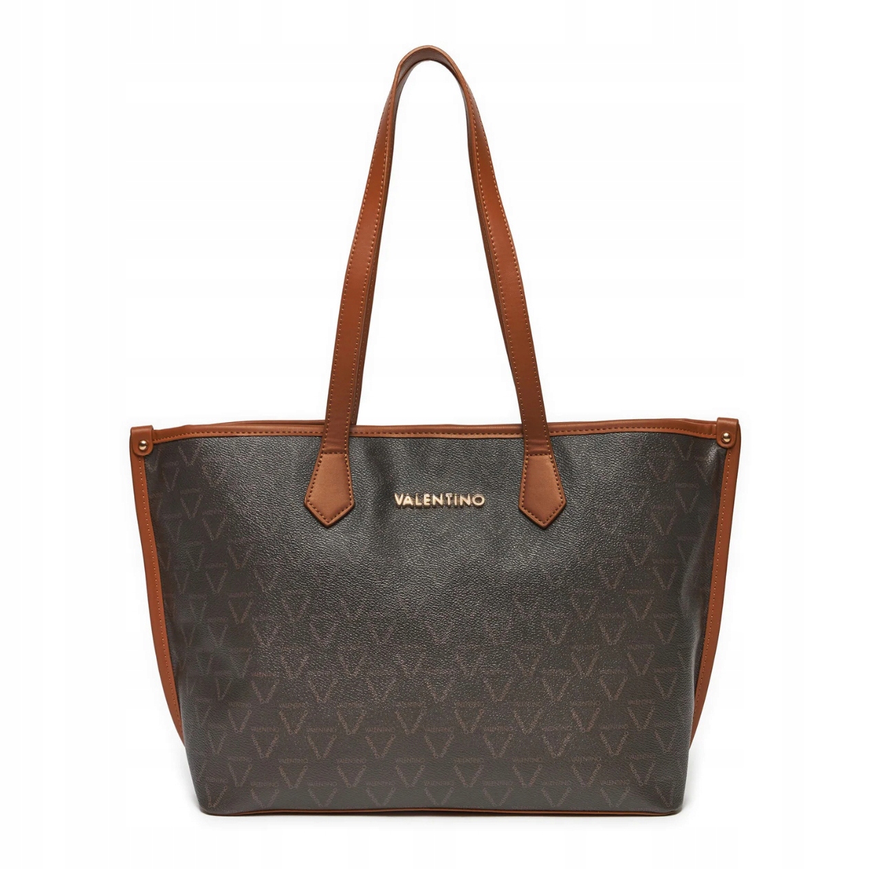 Valentino Hnědá dámská shopperka Lady Re