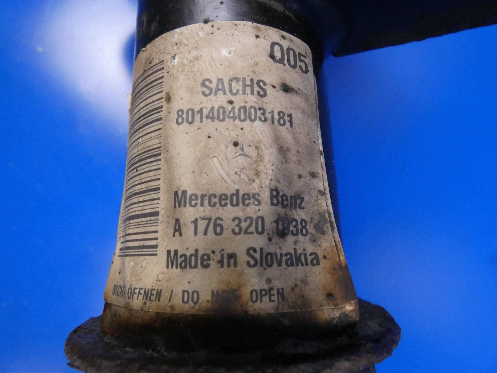 MERCEDES CLA W117 W176 shock absorber left front front