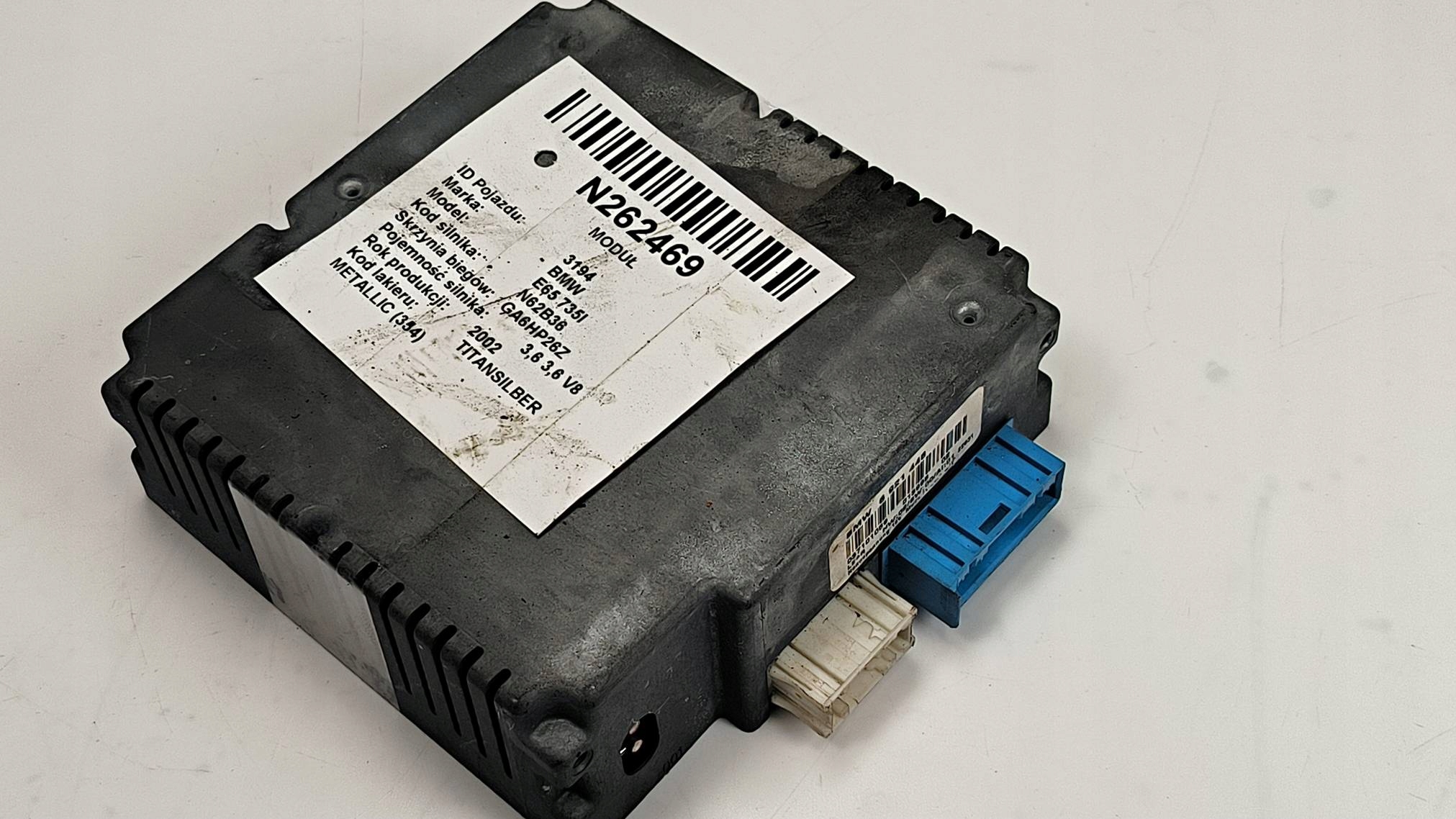 modulo TUNER TV 6921448 BMW E65 735I