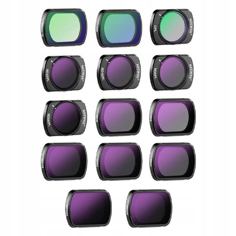 Neewer Sada Magnetických Filtrov Pre Športovú Kameru Dji Osmo Pocket 3